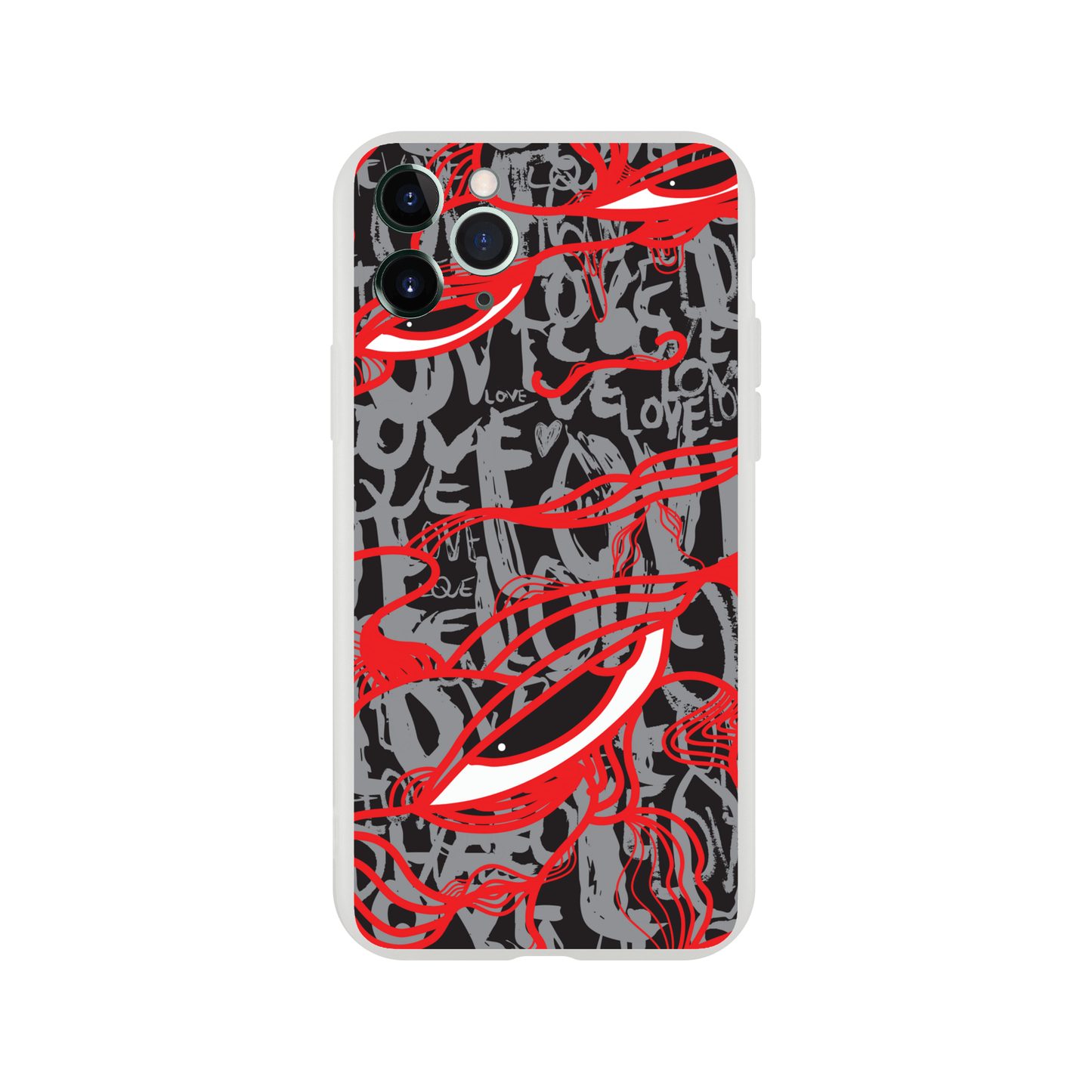 Abstract Love - Flexi iPhone Case Phone case
