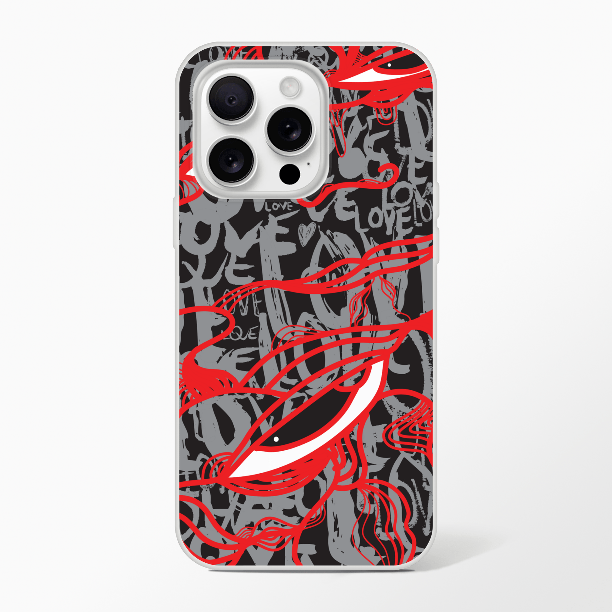 Abstract Love - Flexi iPhone Case Phone case