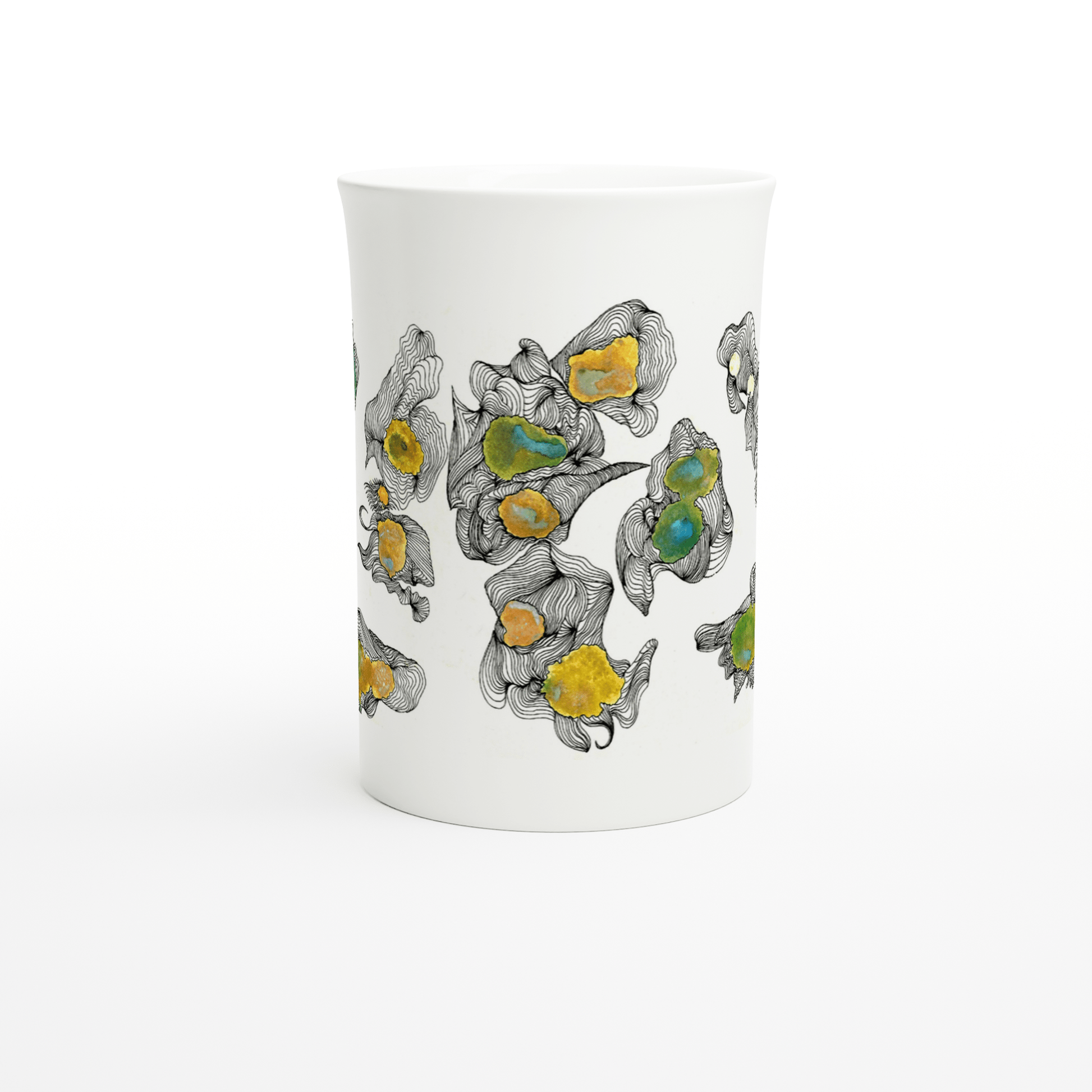 Aliens - 10oz Slim Porcelain Mug Mugs