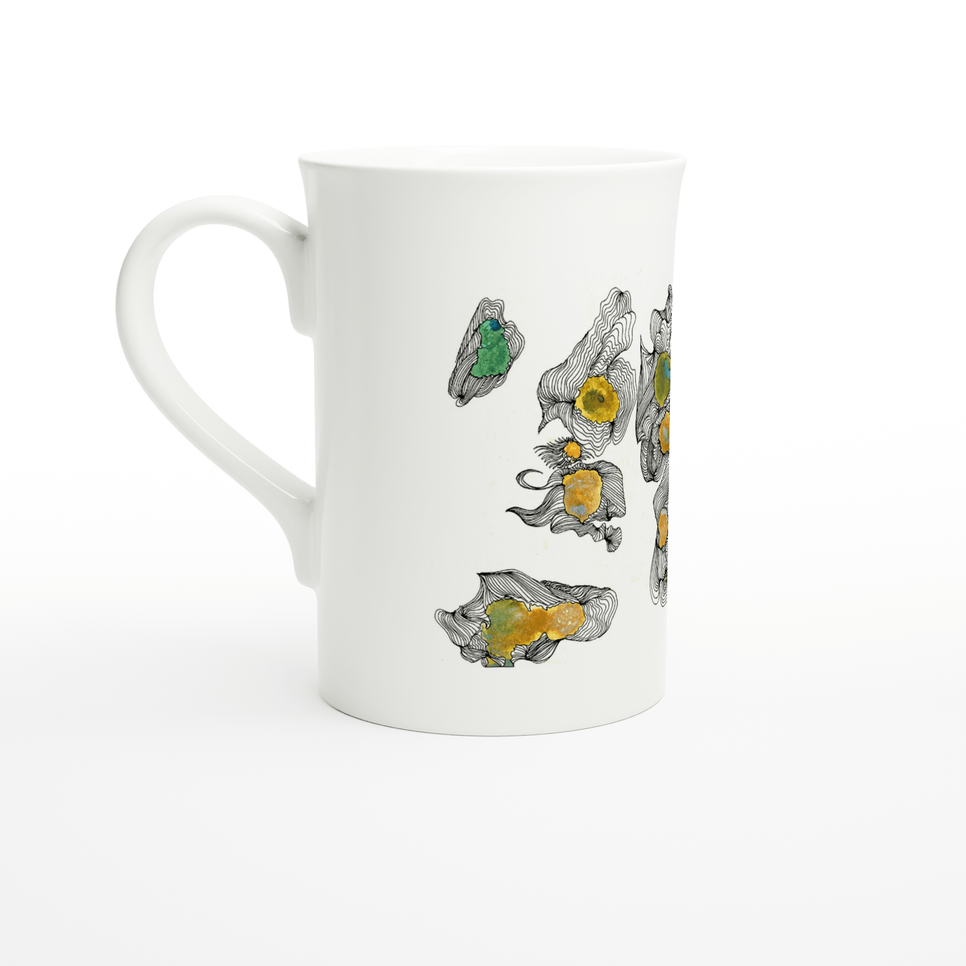 Aliens - 10oz Slim Porcelain Mug Mugs