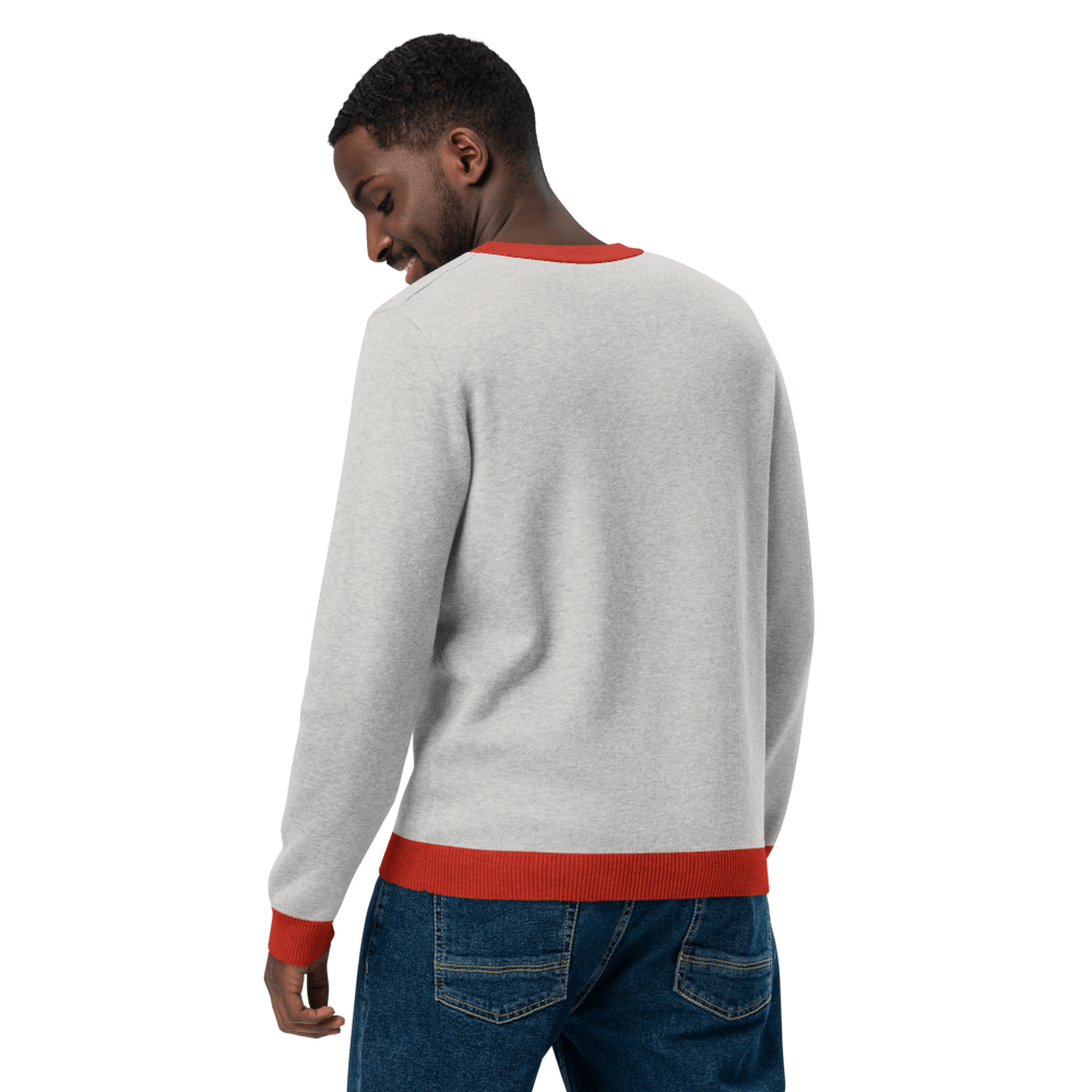 Big Heart - Knitted crew neck sweater apparel