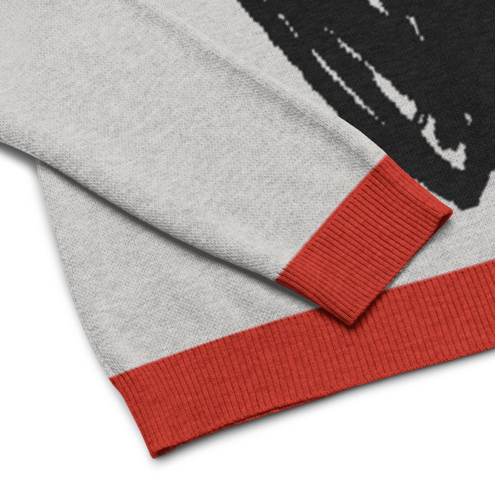 Big Heart - Knitted crew neck sweater apparel