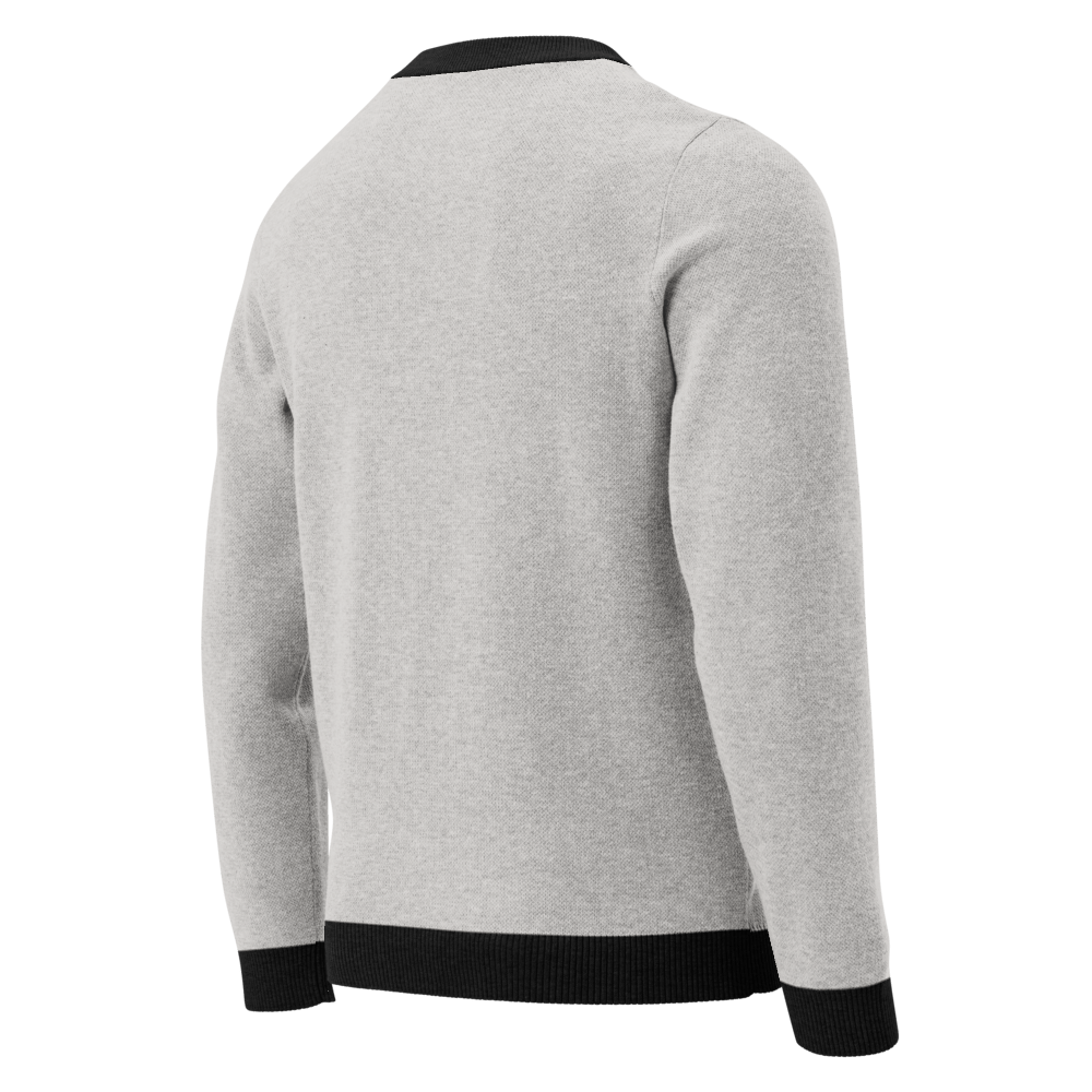 Big Heart - Knitted crew neck sweater (Red Edition) apparel