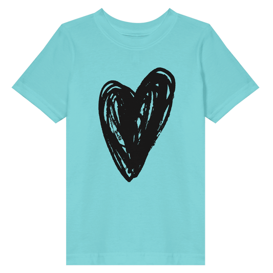 Big Heart - Toddler Fine Jersey T-Shirt apparel Chill / 2T
