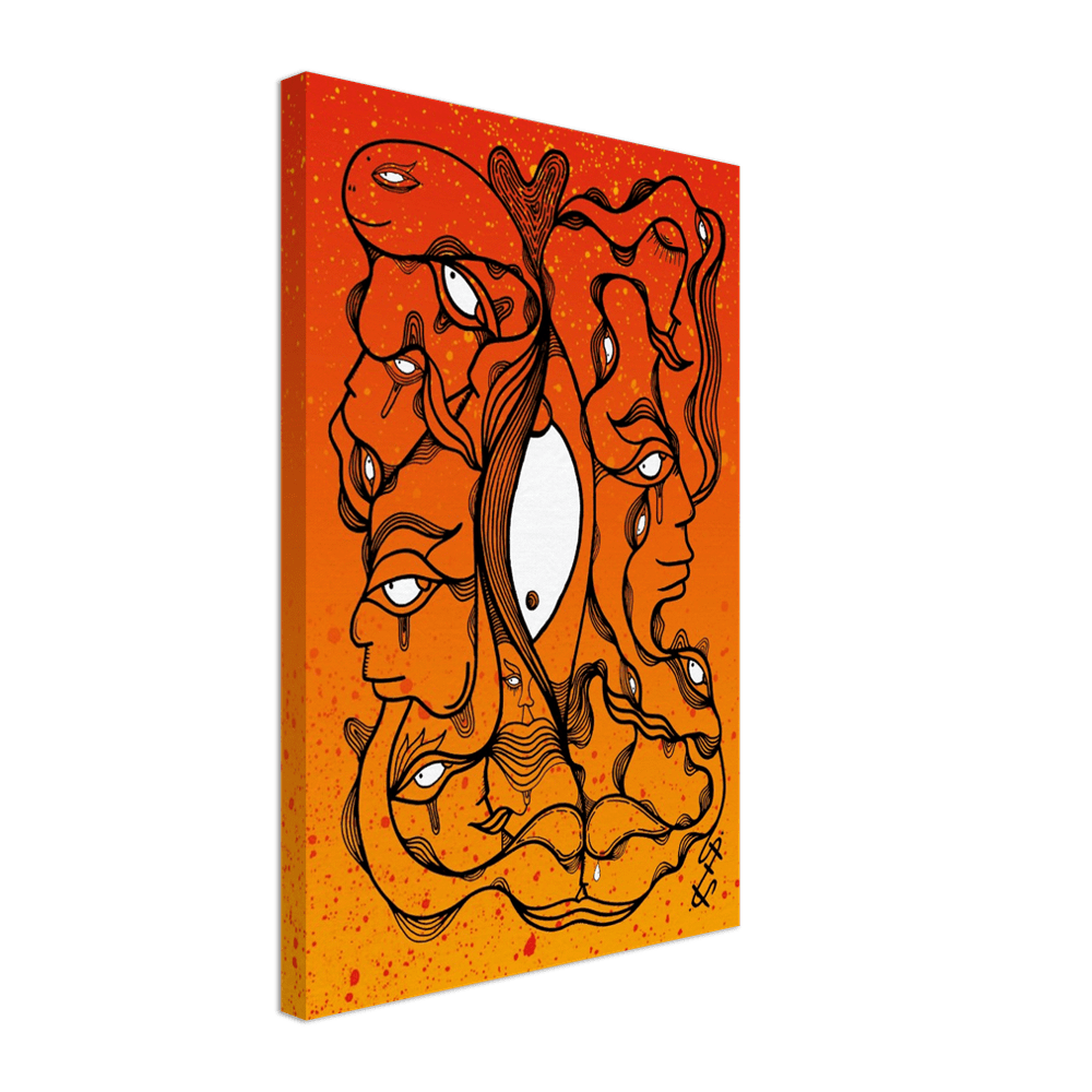 Burning the midnight oil - Wall art Print Print Material