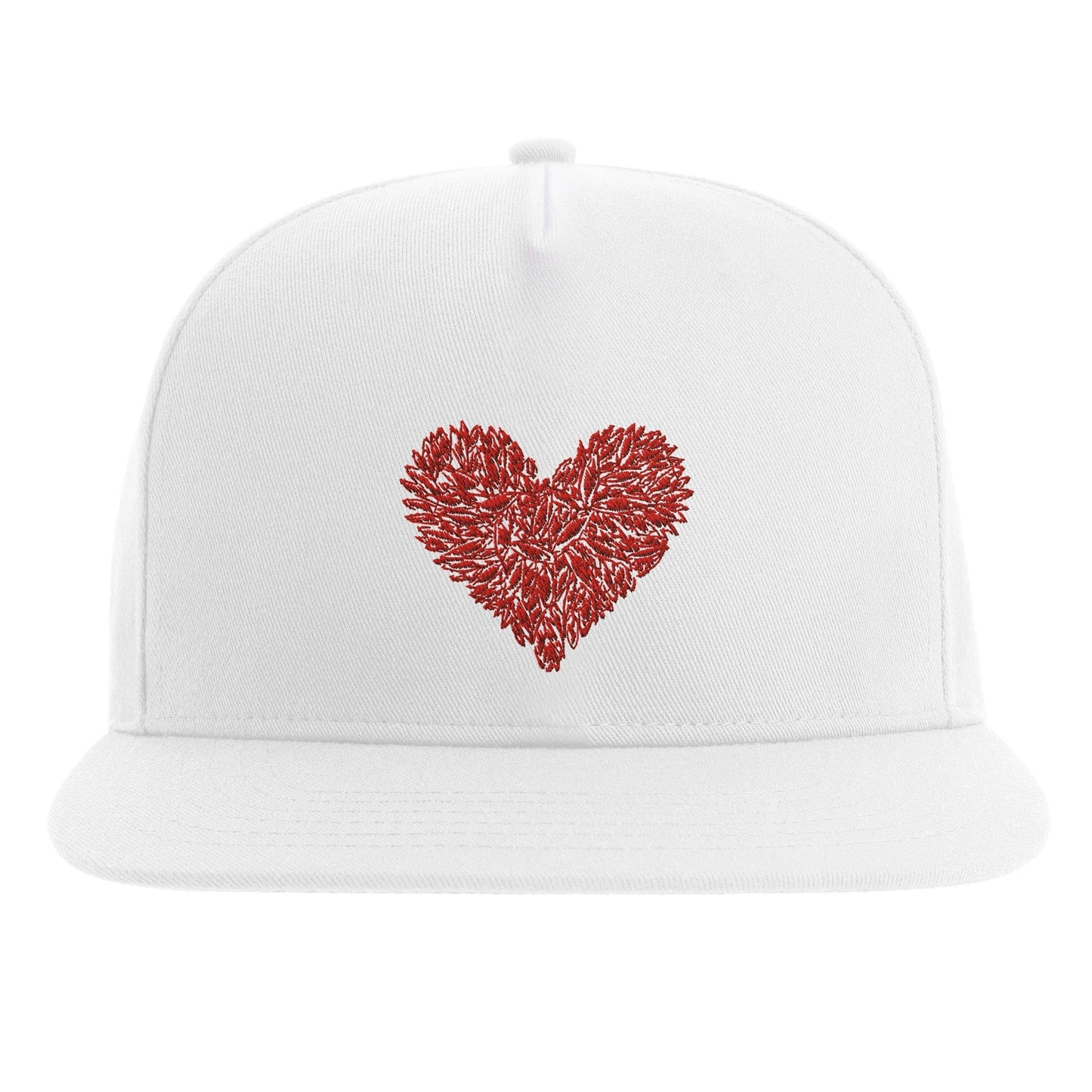 Eye Heart - Flat Bill Cap apparel White