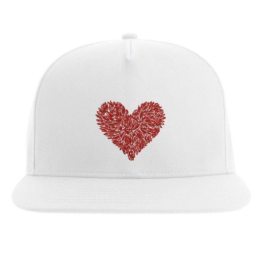 Eye Heart - Flat Bill Cap apparel White