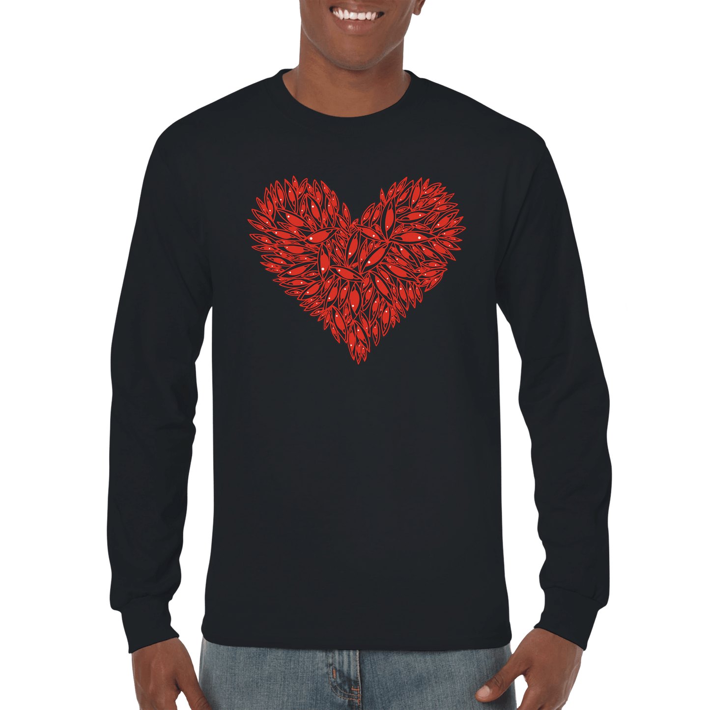 Eye Heart - Premium Unisex Longsleeve T-shirt apparel