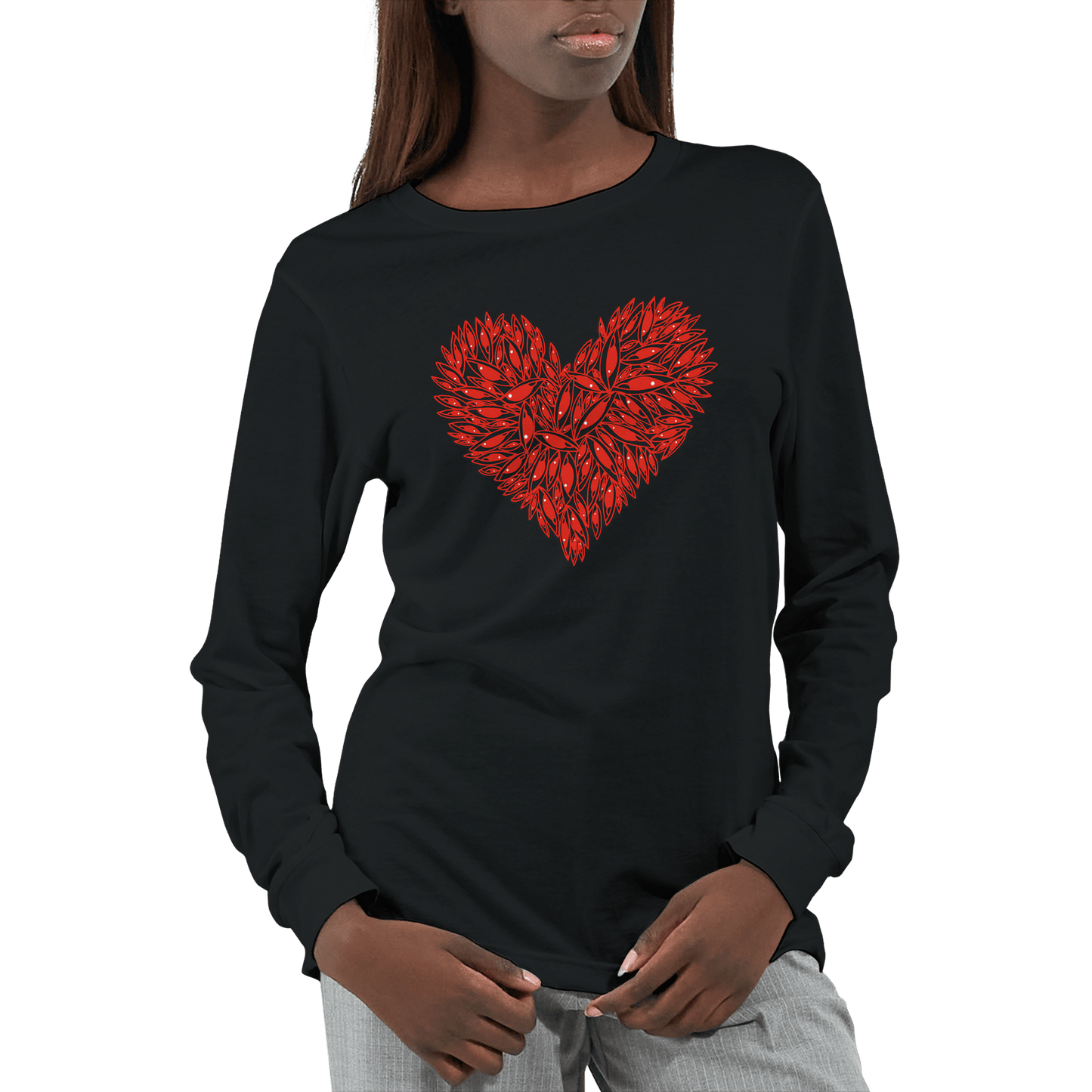 Eye Heart - Premium Unisex Longsleeve T-shirt apparel