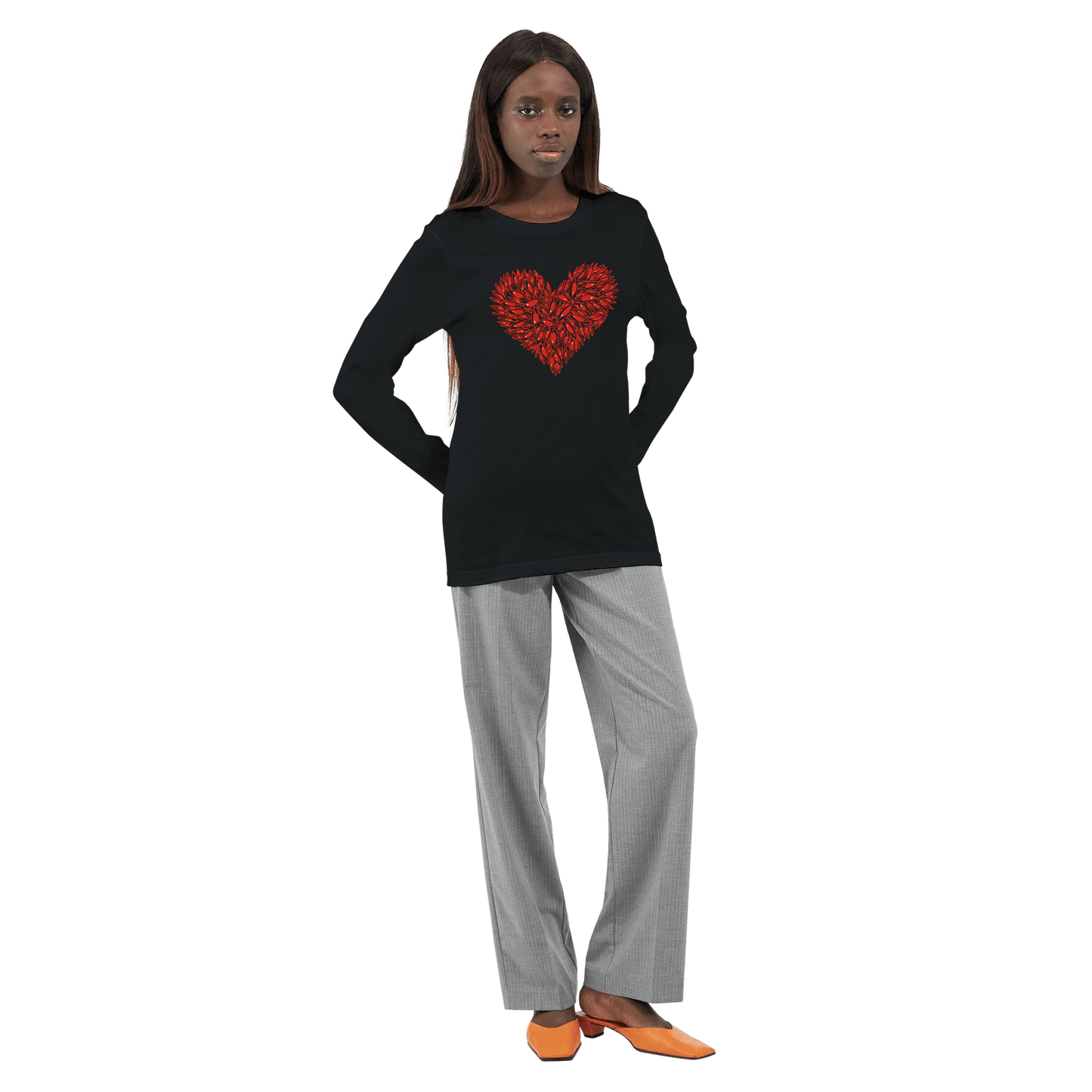 Eye Heart - Premium Unisex Longsleeve T-shirt apparel