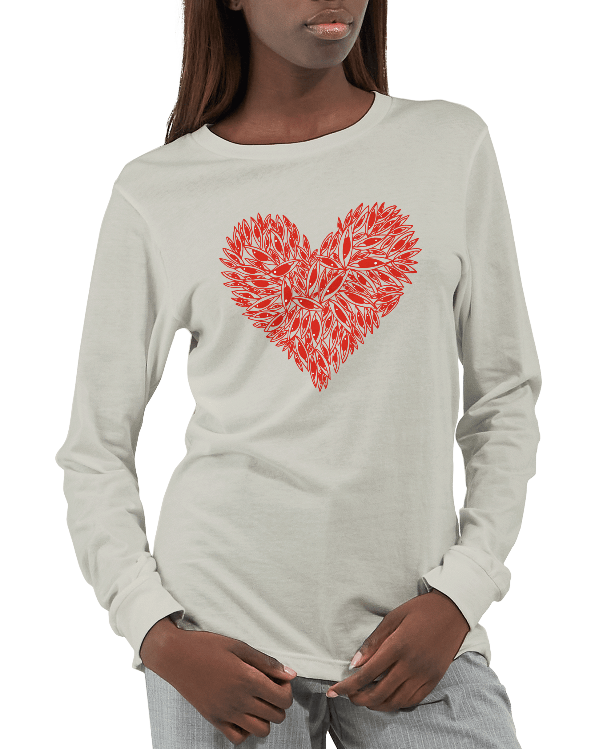 Eye Heart - Premium Unisex Longsleeve T-shirt apparel
