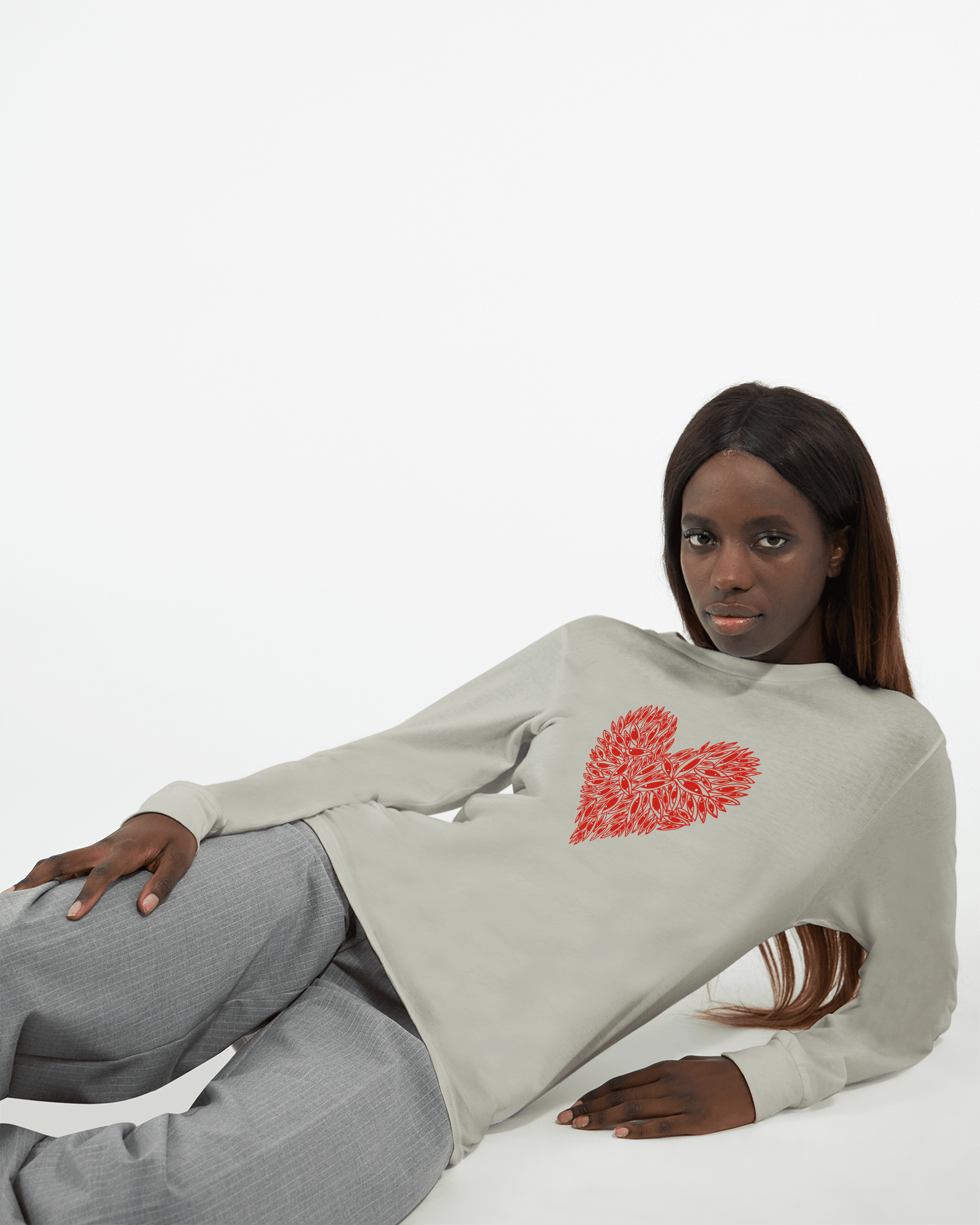 Eye Heart - Premium Unisex Longsleeve T-shirt apparel