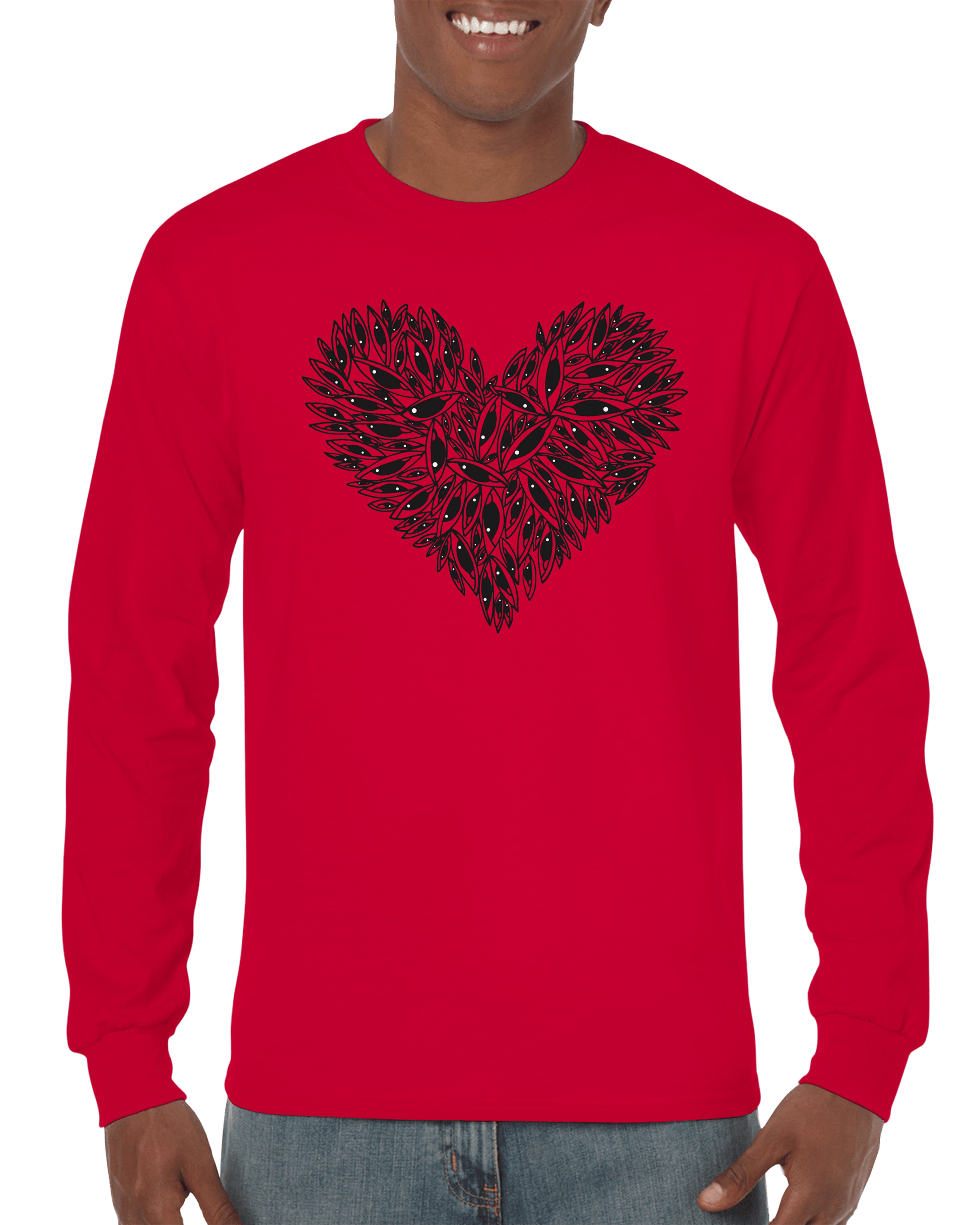 Eye Heart - Premium Unisex Longsleeve T-shirt apparel