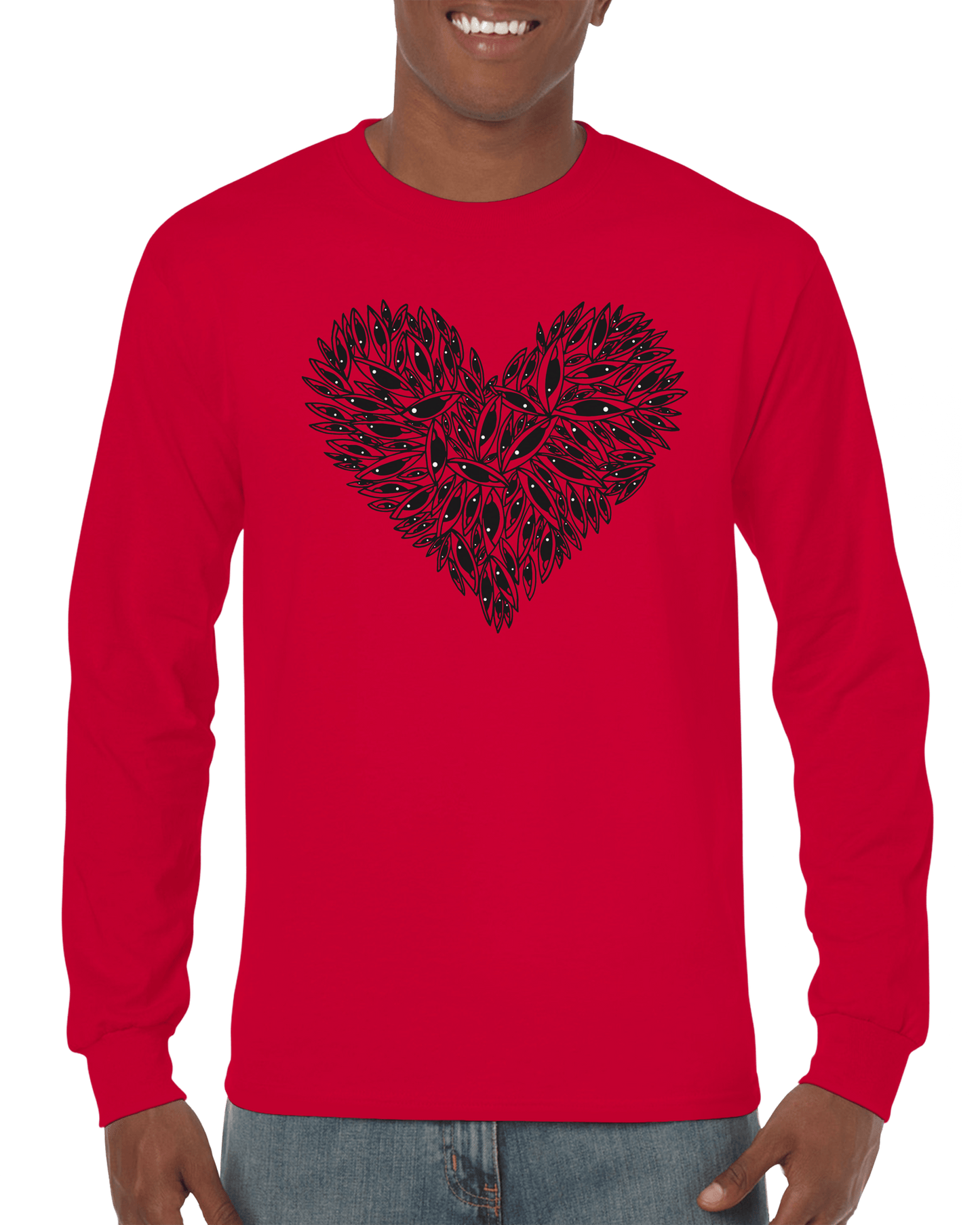Eye Heart - Premium Unisex Longsleeve T-shirt apparel