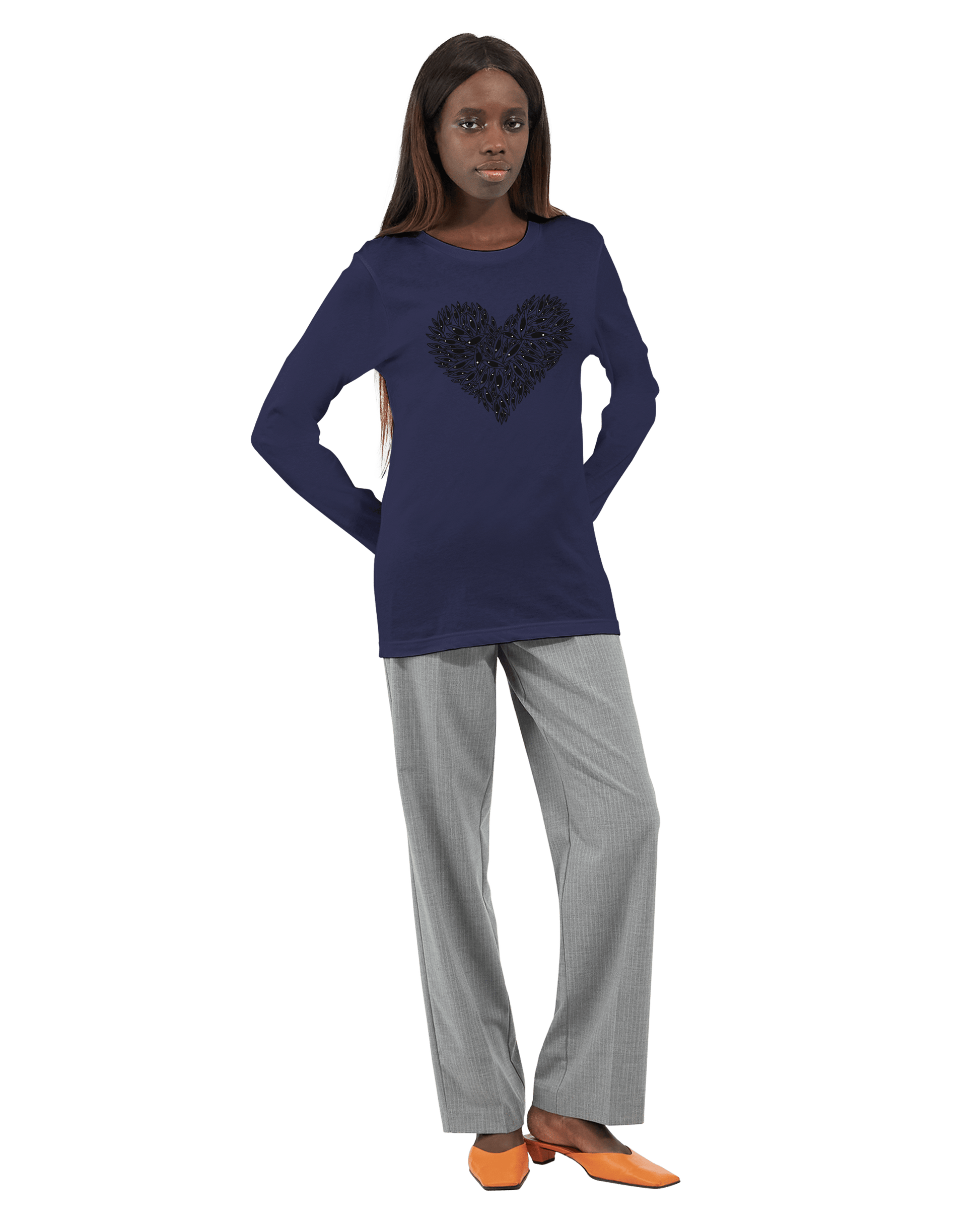 Eye Heart - Premium Unisex Longsleeve T-shirt apparel