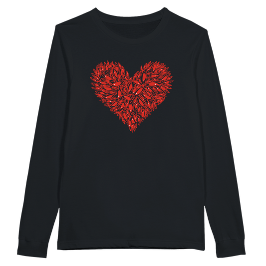 Eye Heart - Premium Unisex Longsleeve T-shirt apparel Black / S