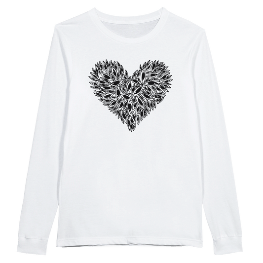 Eye Heart - Premium Unisex Longsleeve T-shirt apparel White / S