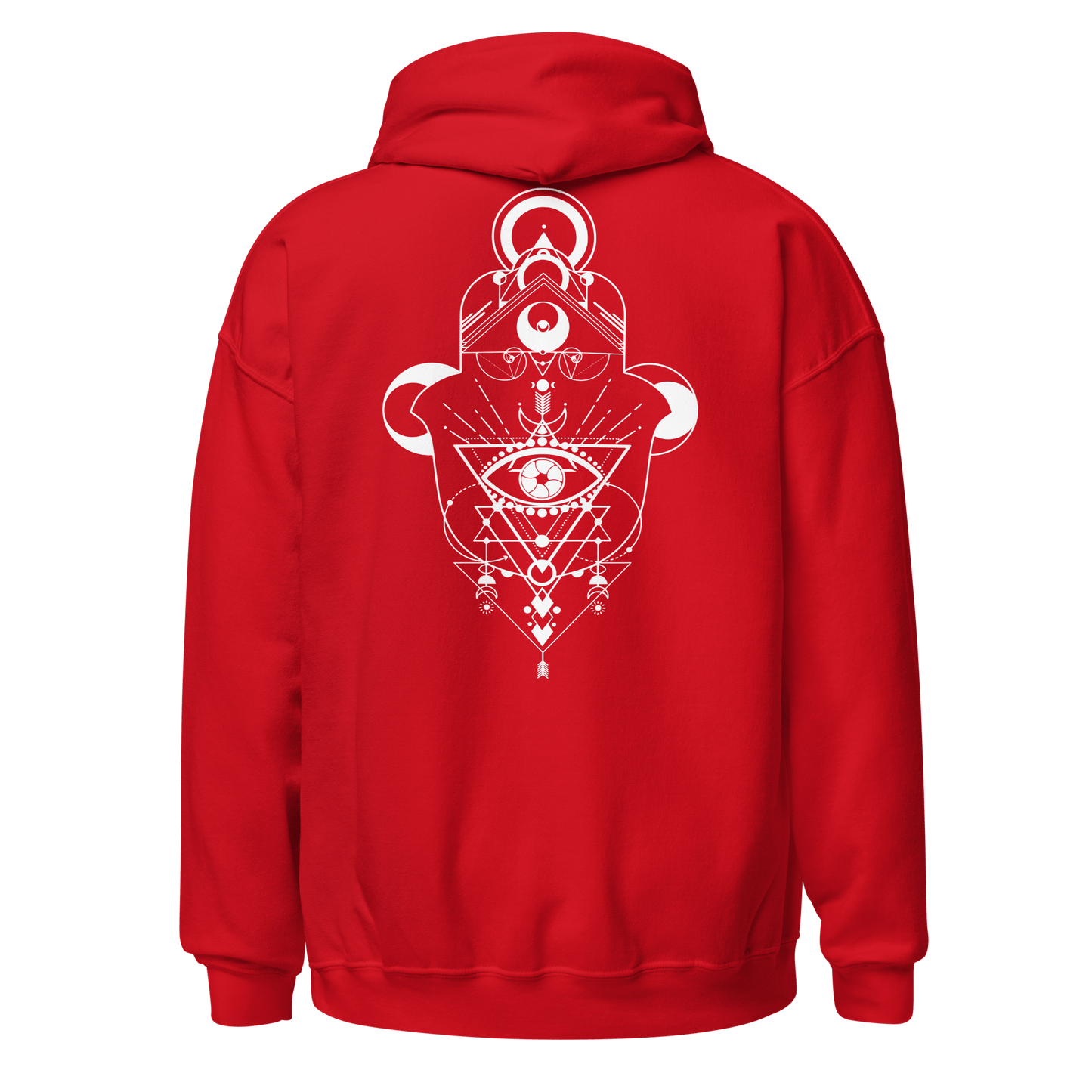 Hamsa Crescent - Classic Unisex Hoodie apparel