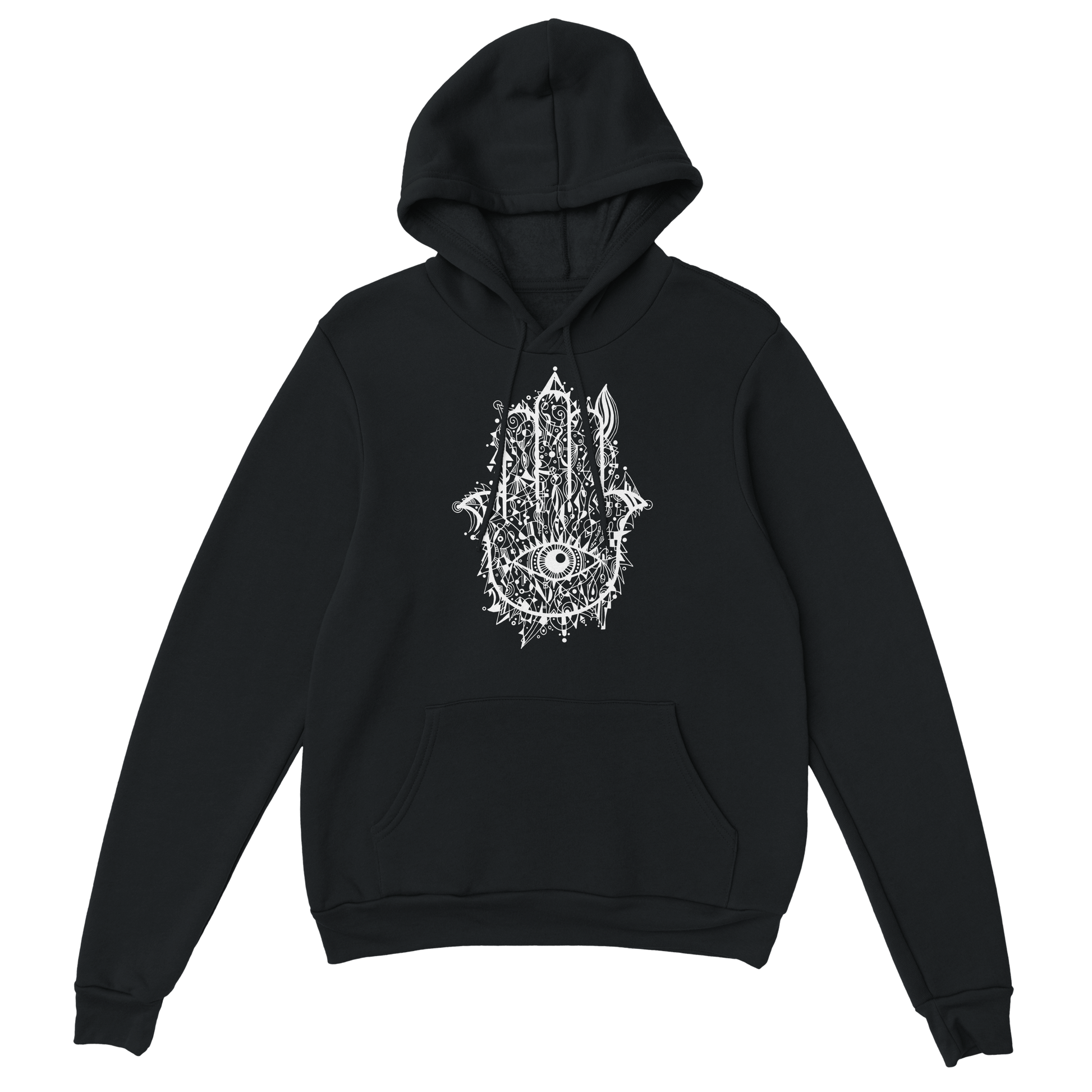 Hamsa Doodle - Classic Unisex Pullover Hoodie apparel