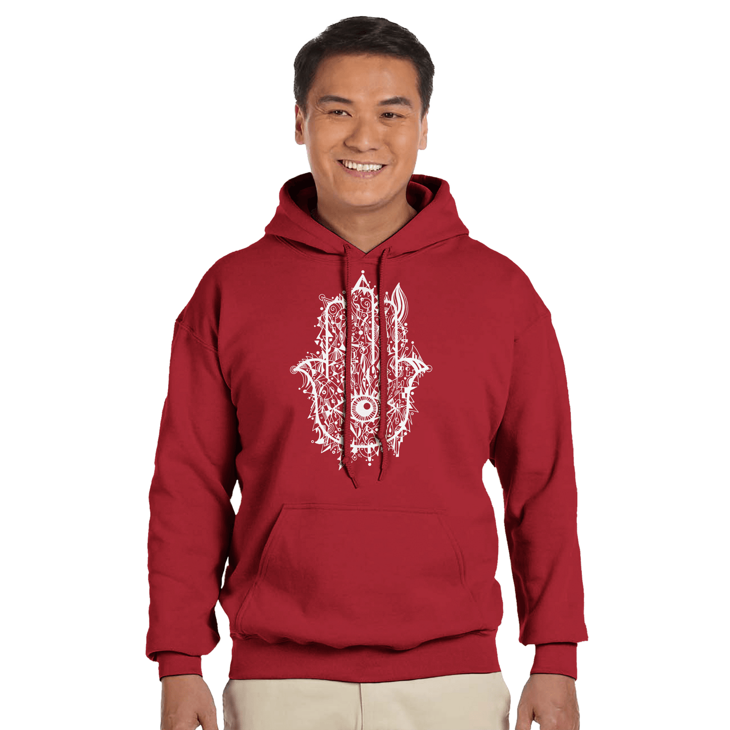 Hamsa Doodle - Classic Unisex Pullover Hoodie apparel