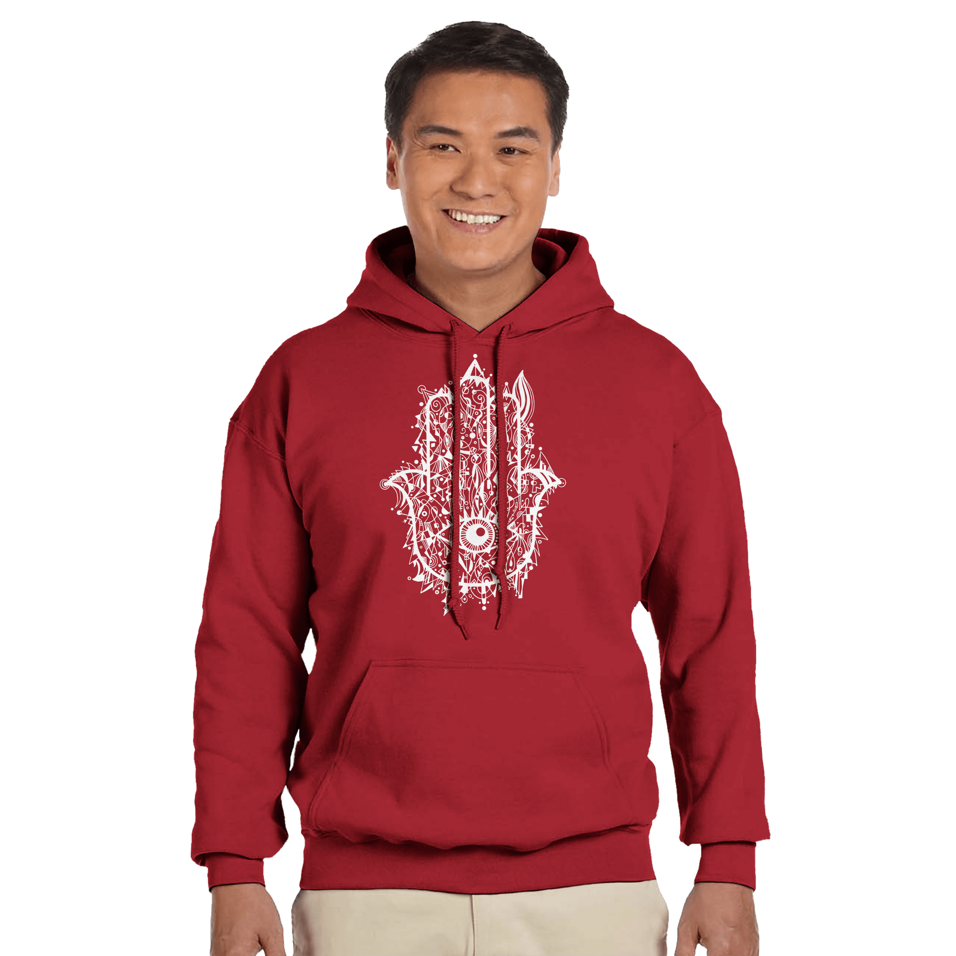 Hamsa Doodle - Classic Unisex Pullover Hoodie apparel