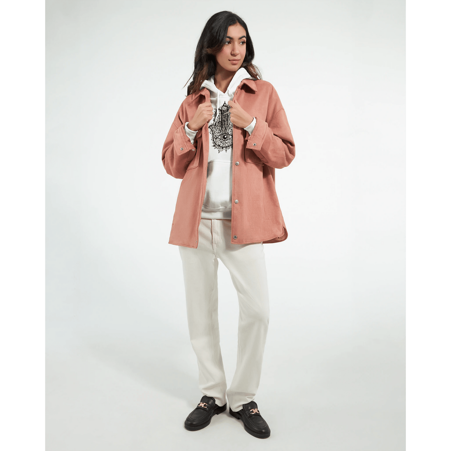 Hamsa Doodle - Classic Unisex Pullover Hoodie apparel