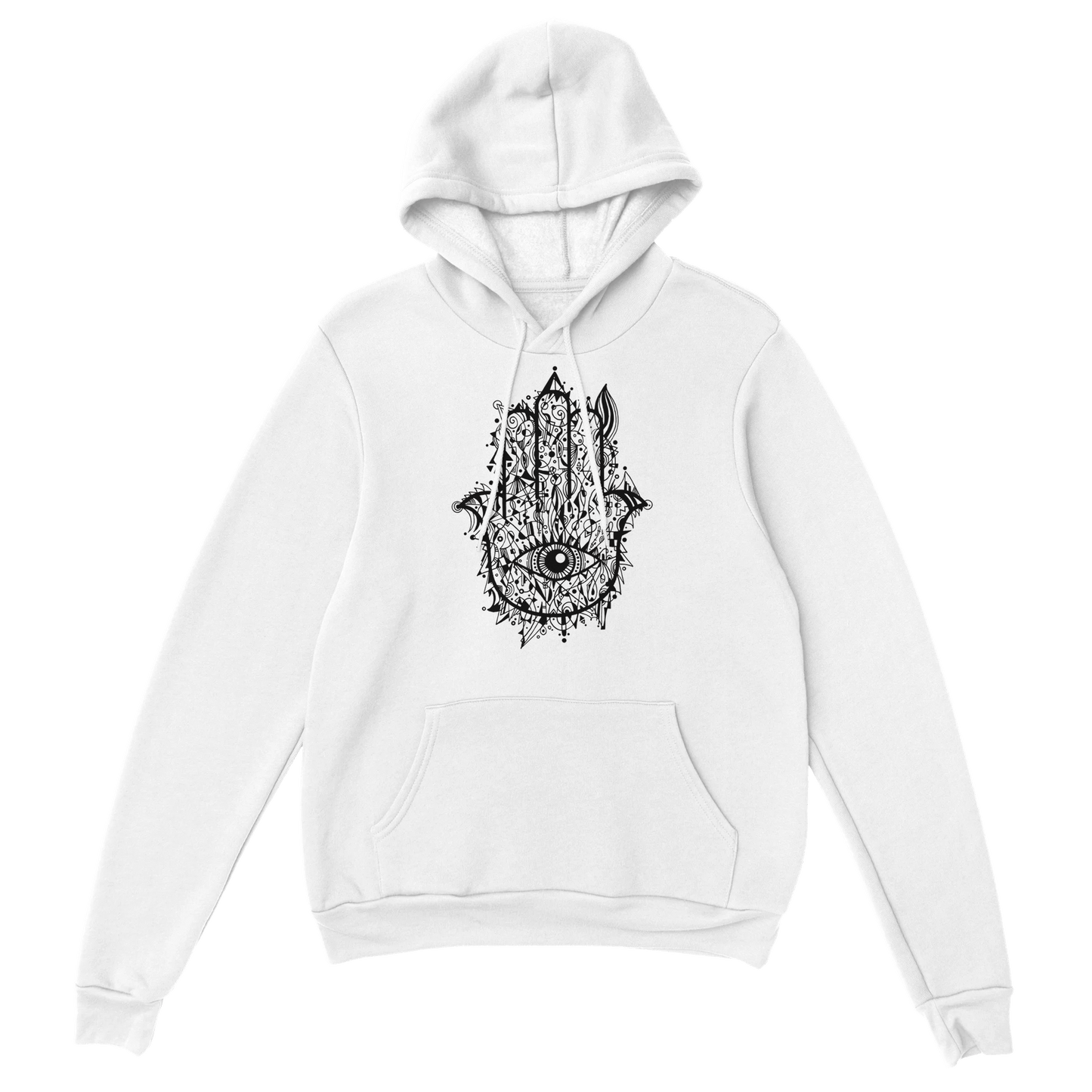 Hamsa Doodle - Classic Unisex Pullover Hoodie apparel