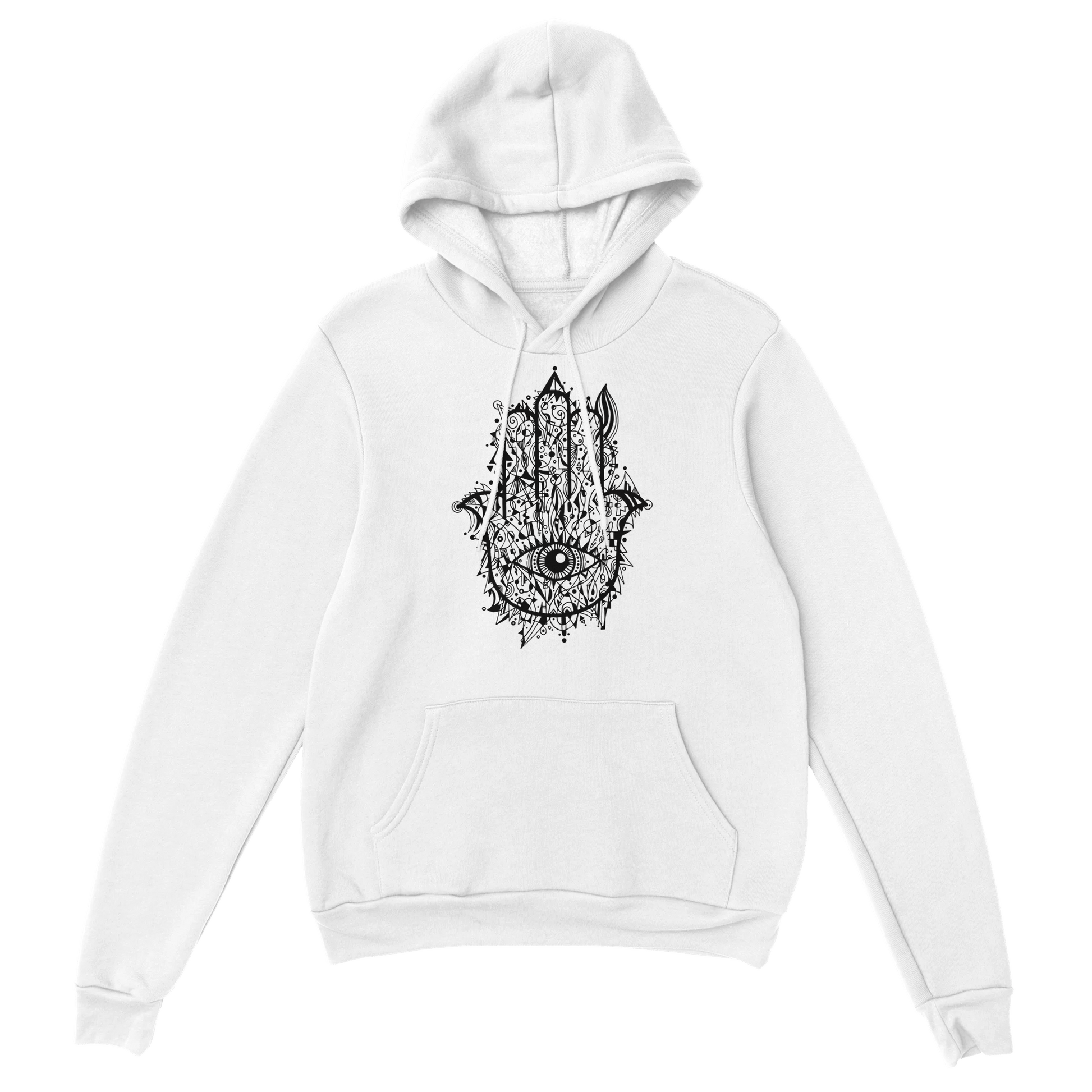 Hamsa Doodle - Classic Unisex Pullover Hoodie apparel