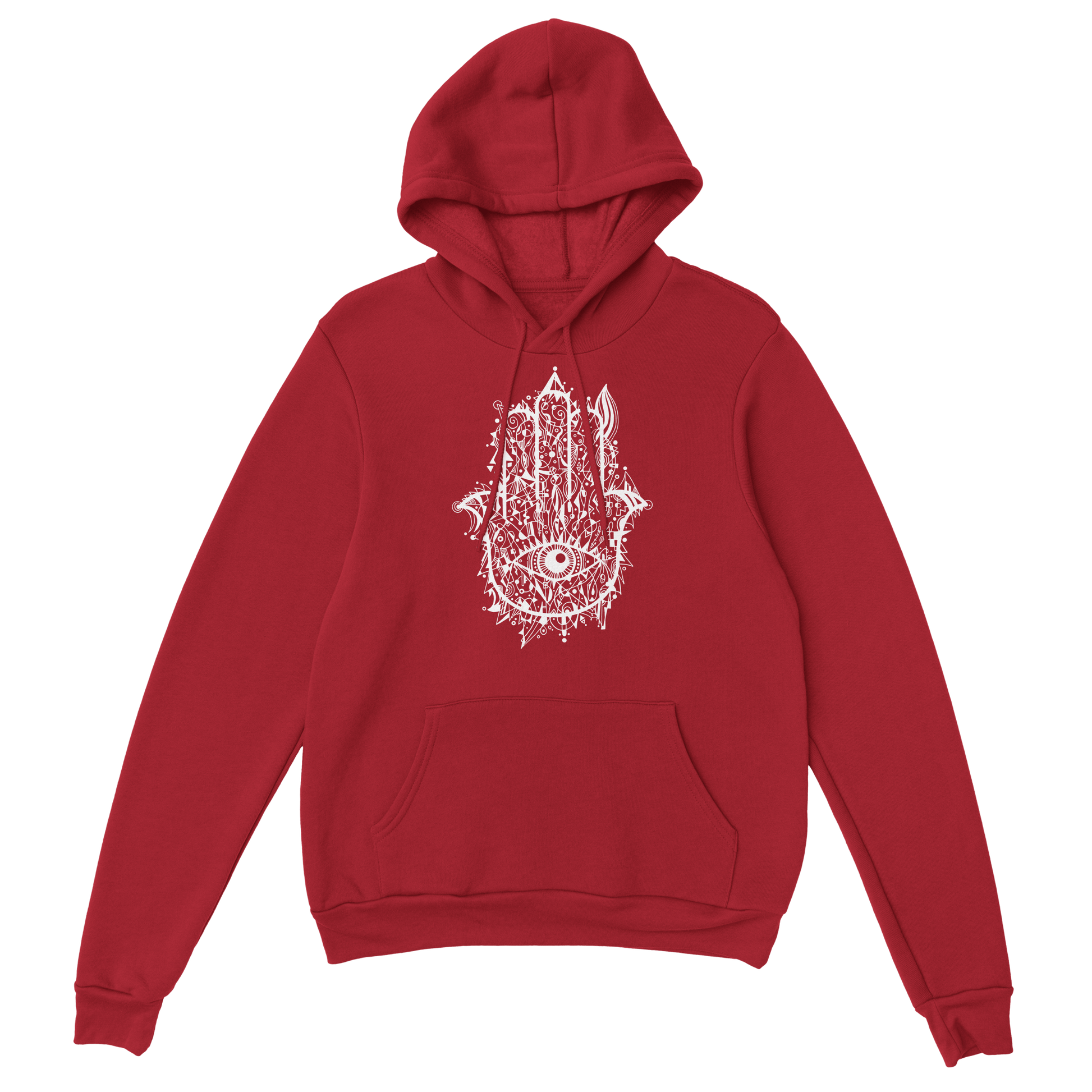 Hamsa Doodle - Classic Unisex Pullover Hoodie apparel