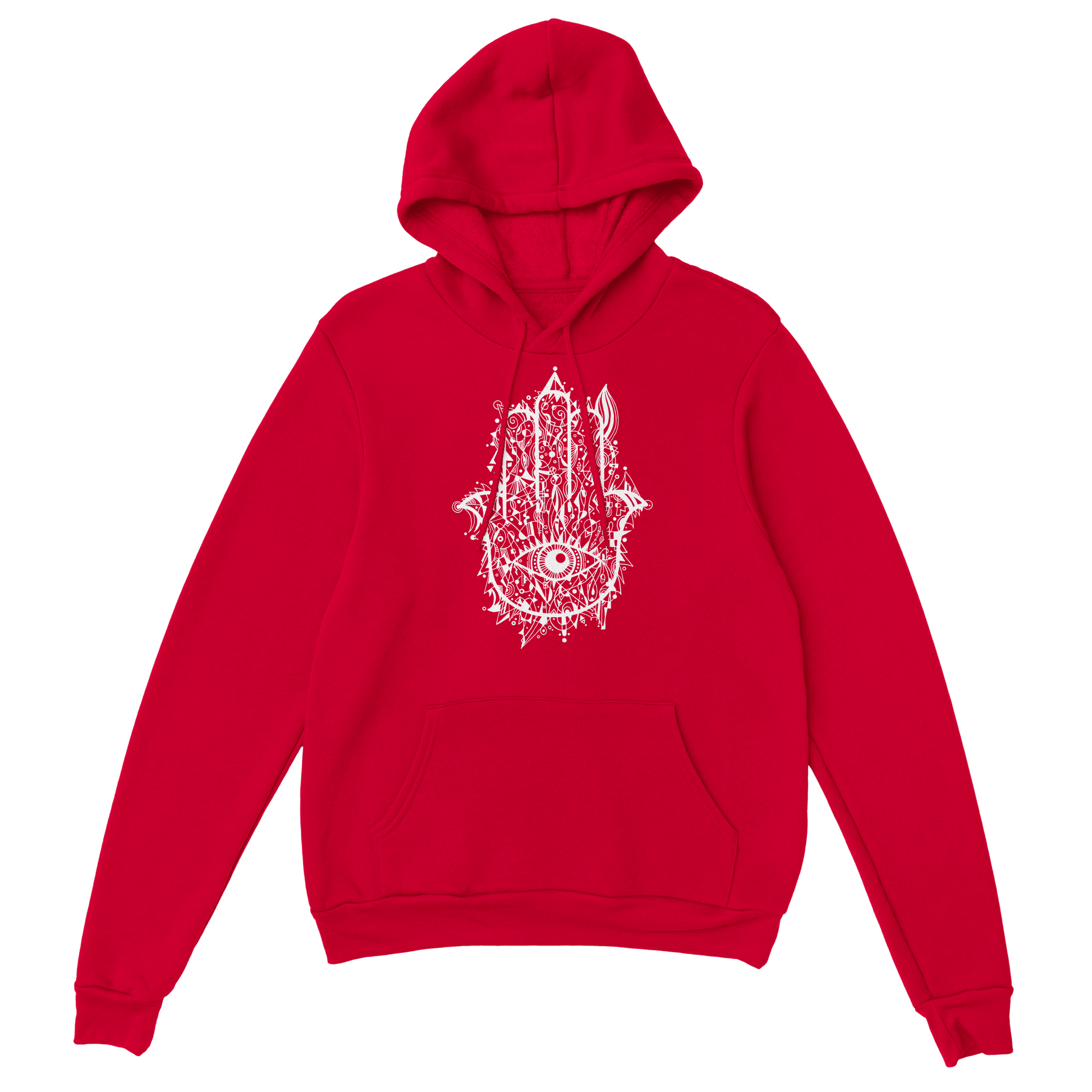 Hamsa Doodle - Classic Unisex Pullover Hoodie apparel
