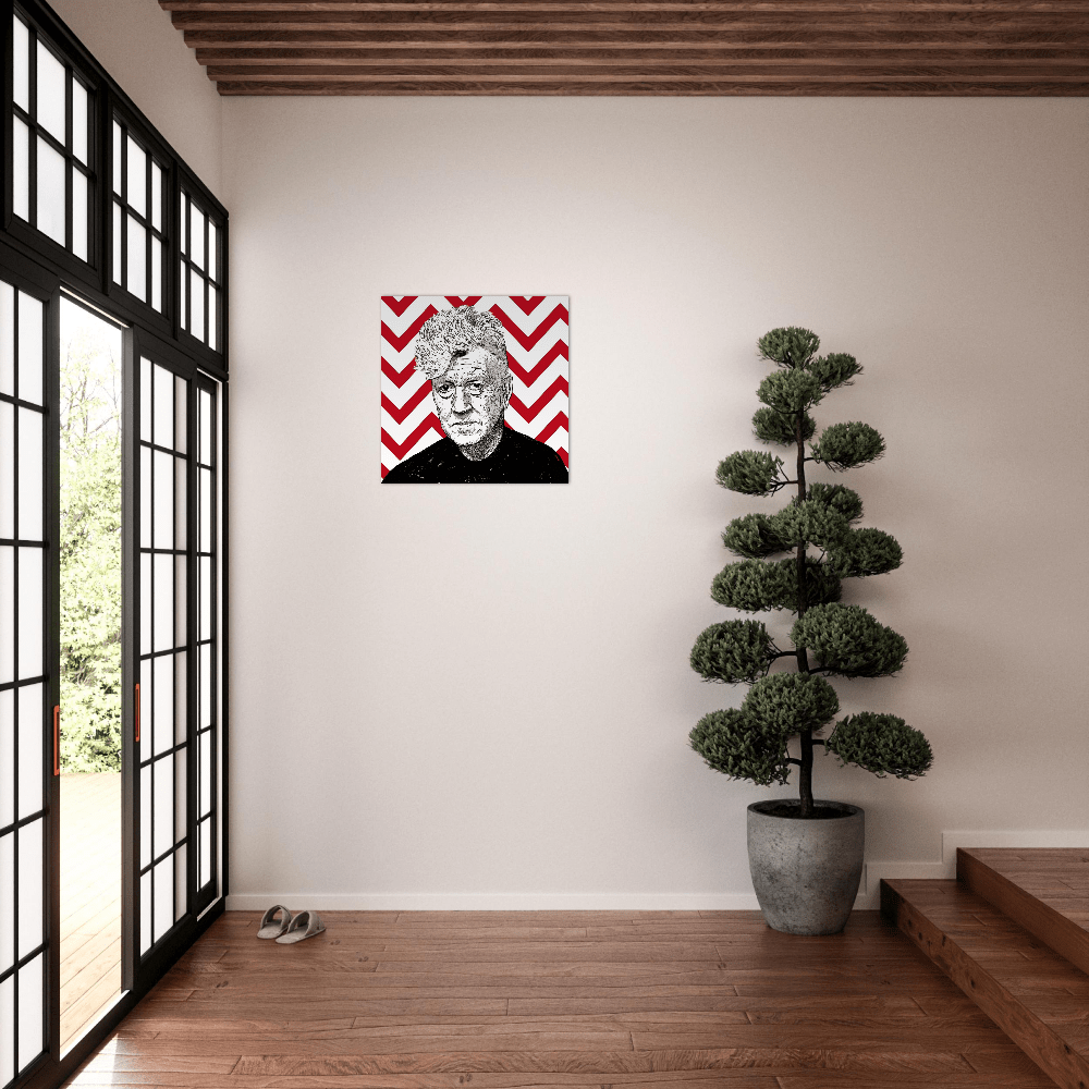 Have A Great Day Today - David Lynch Wall art Print Material