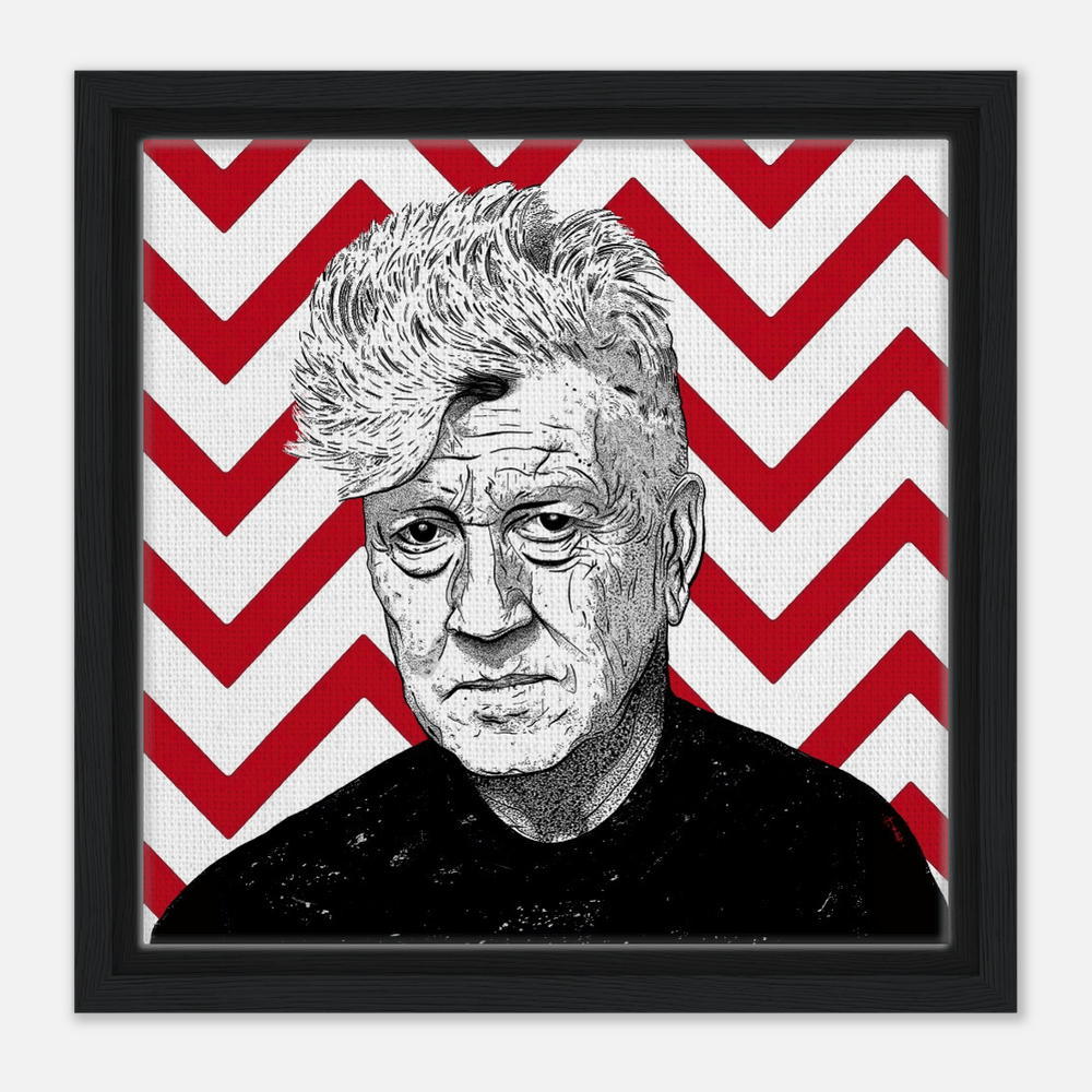 Have A Great Day Today - David Lynch Wall art Print Material