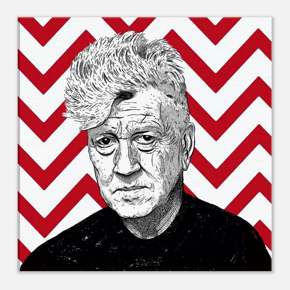 Have A Great Day Today - David Lynch Wall art Print Material