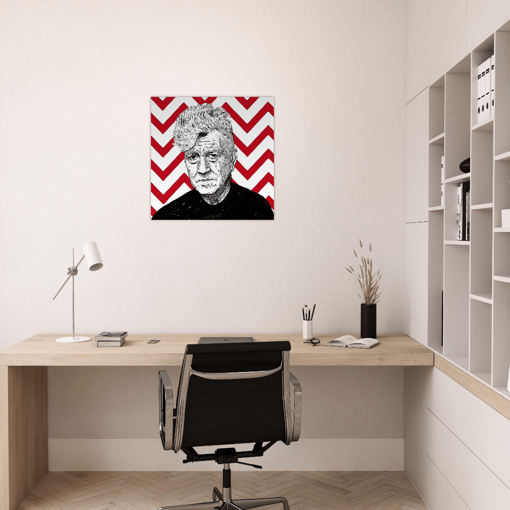 Have A Great Day Today - David Lynch Wall art Print Material