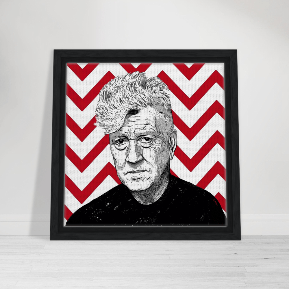 Have A Great Day Today - David Lynch Wall art Print Material