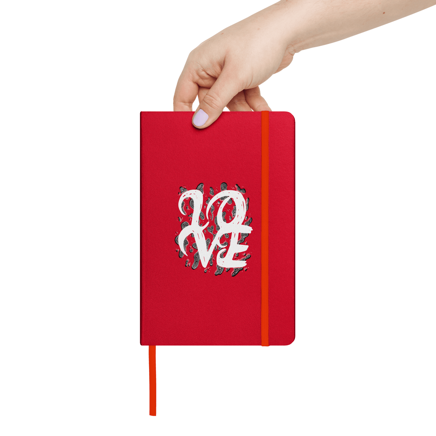 L.O.V.E - Hardcover bound notebook Print Material