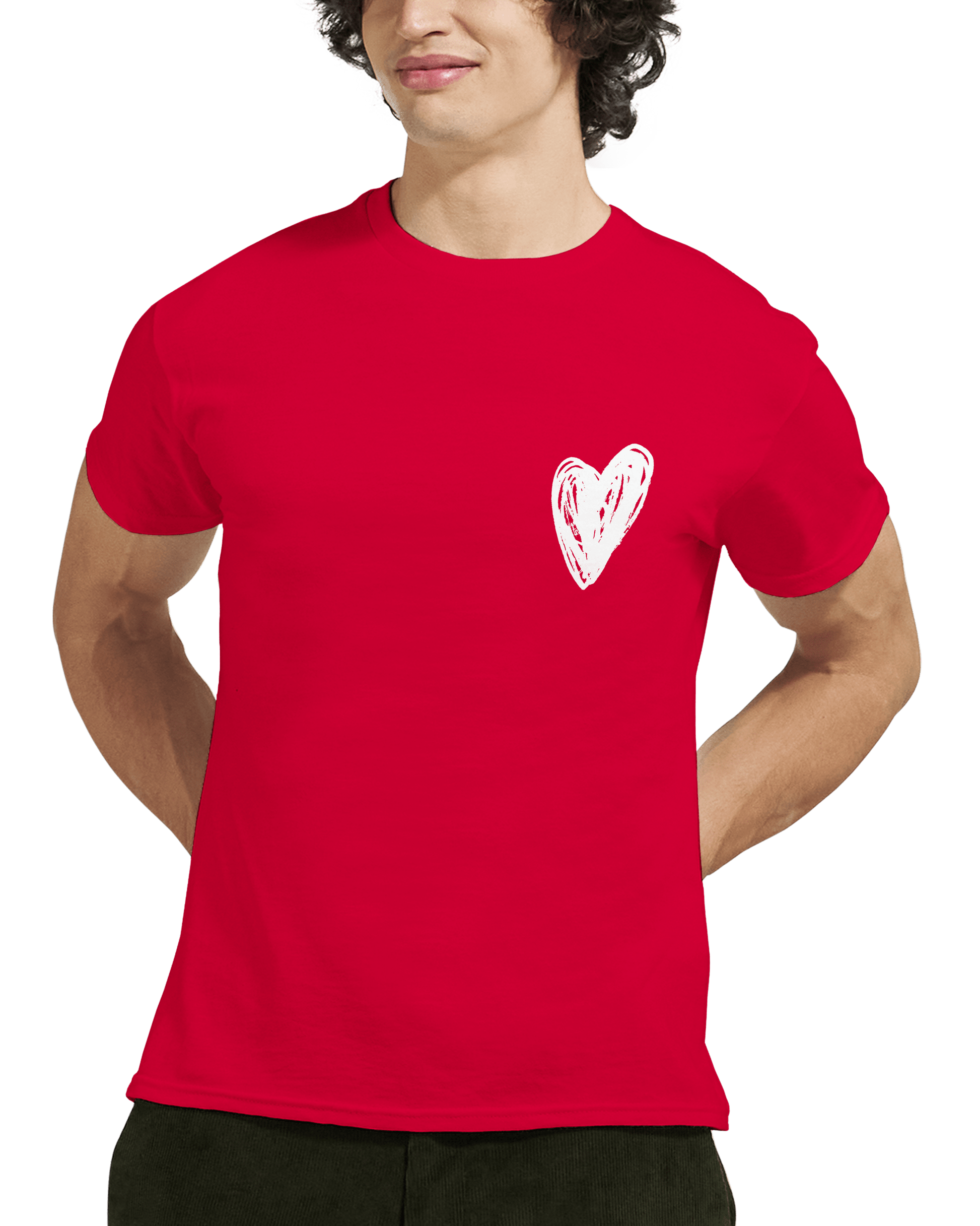 Little Heart - Heavyweight Unisex Crewneck T-shirt apparel