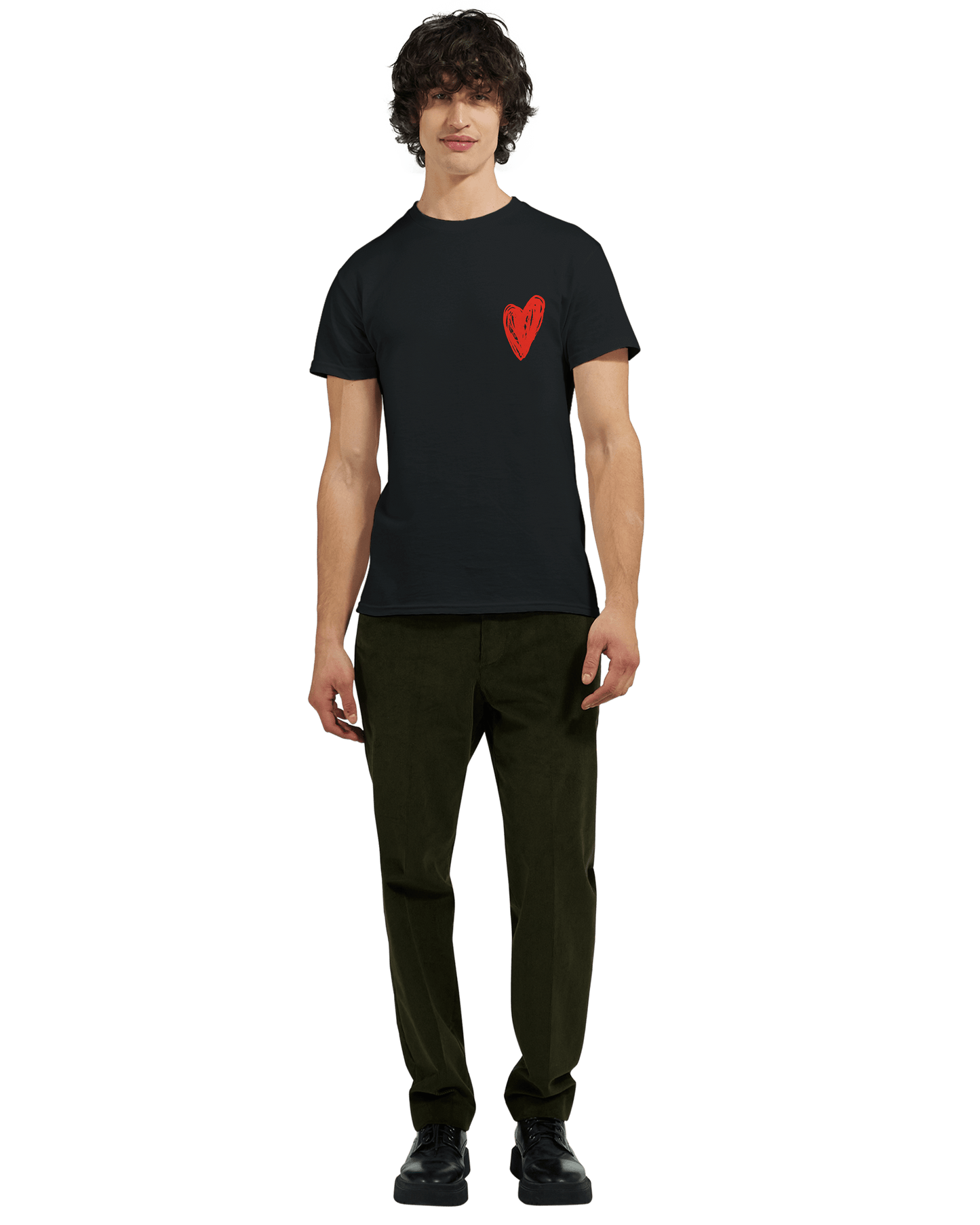 Little Heart - Heavyweight Unisex Crewneck T-shirt apparel