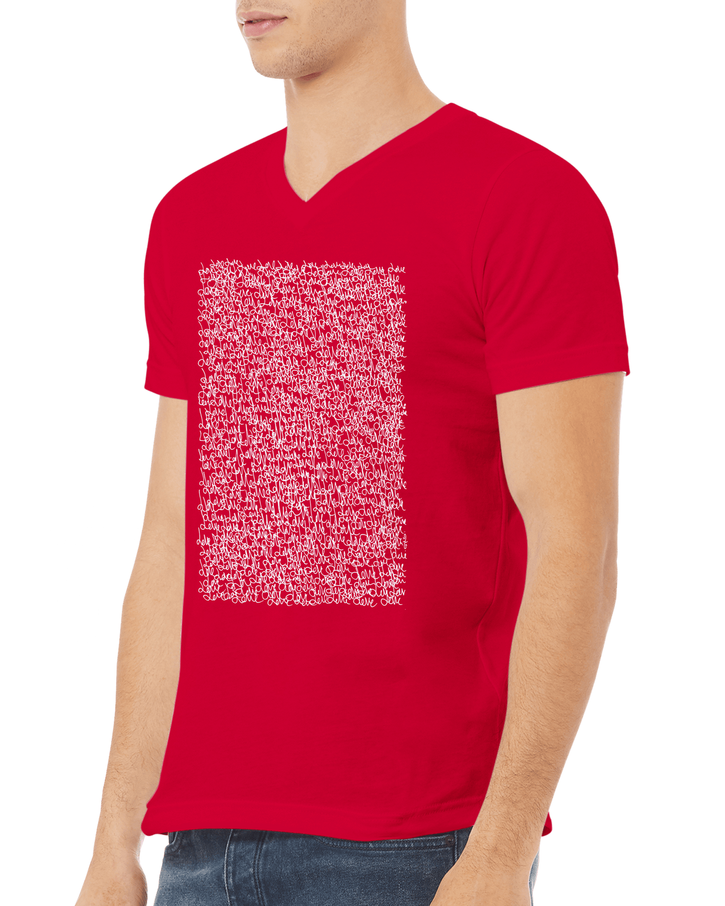 Little Loves - Premium Unisex V-Neck T-shirt apparel