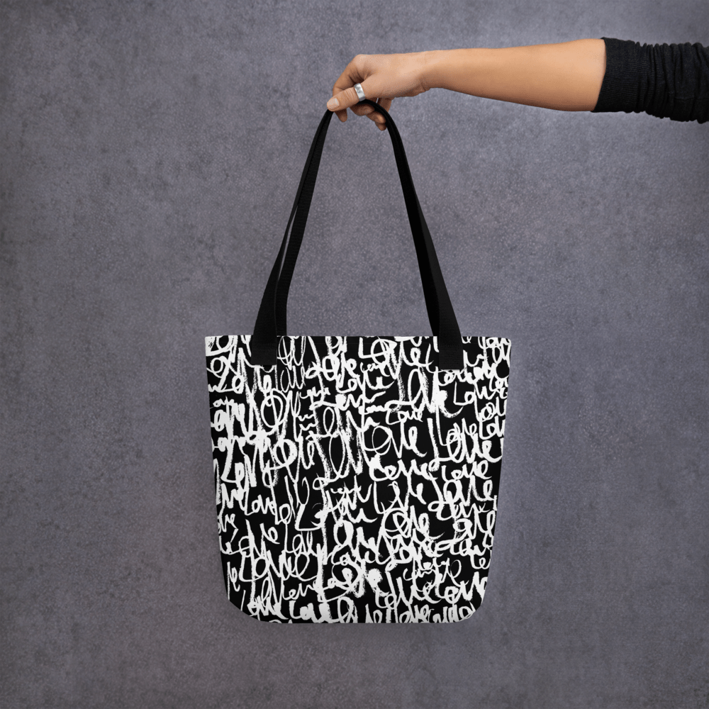 Love Letters All-Over Print Tote Tote Bag