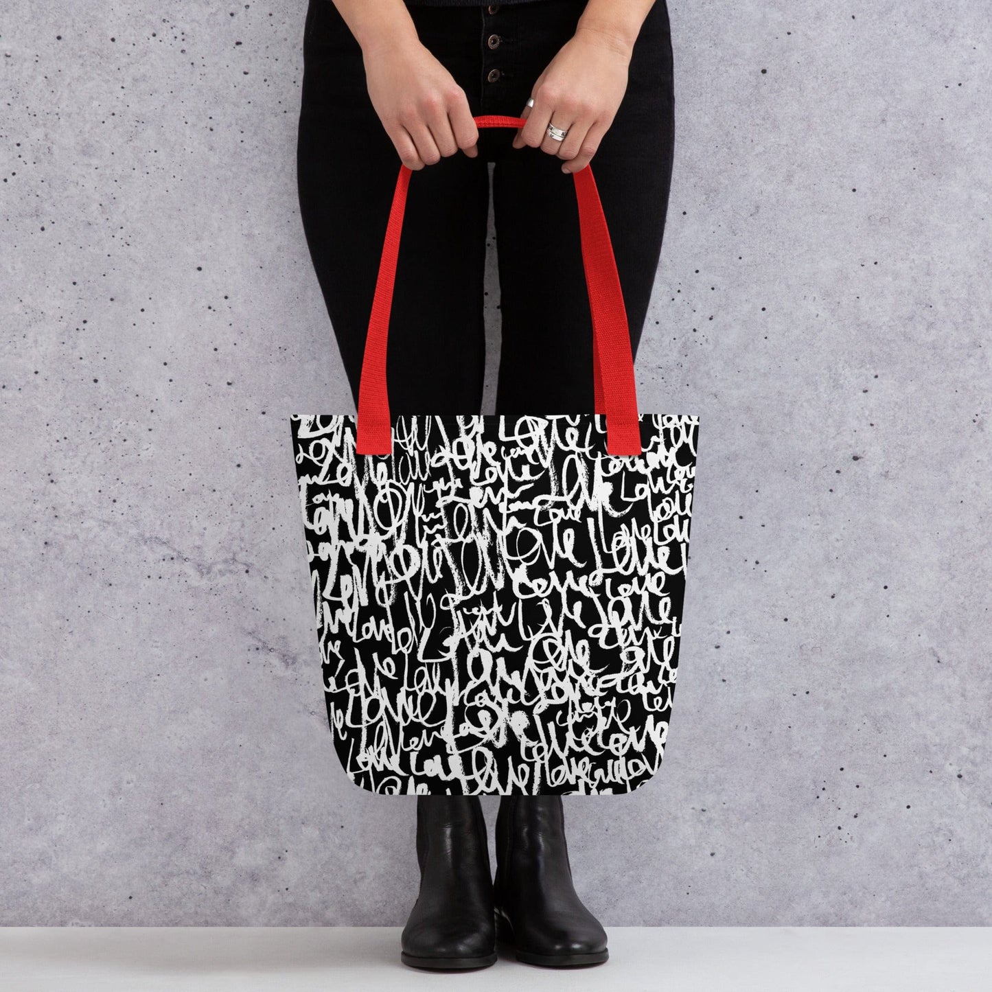 Love Letters All-Over Print Tote Tote Bag