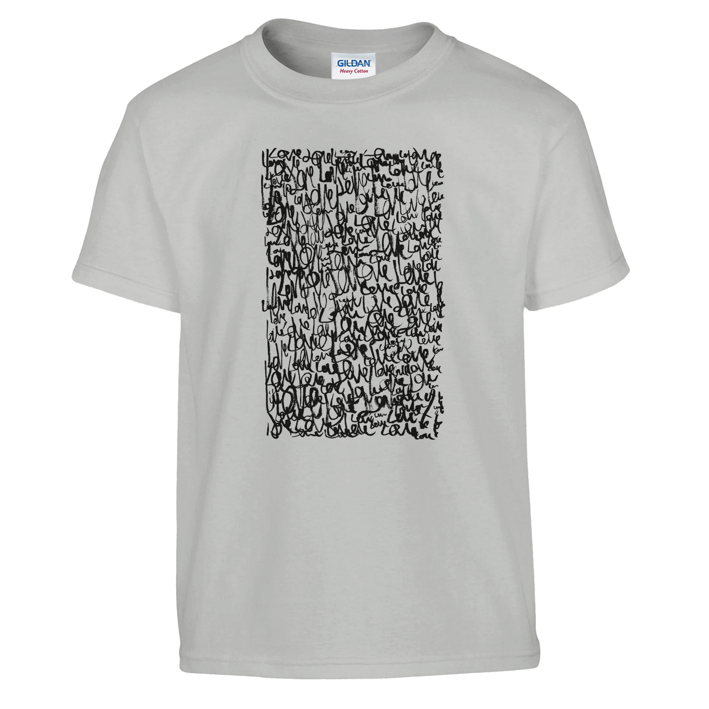 Love Letters - Classic Kids Crewneck T-shirt apparel Ash / S