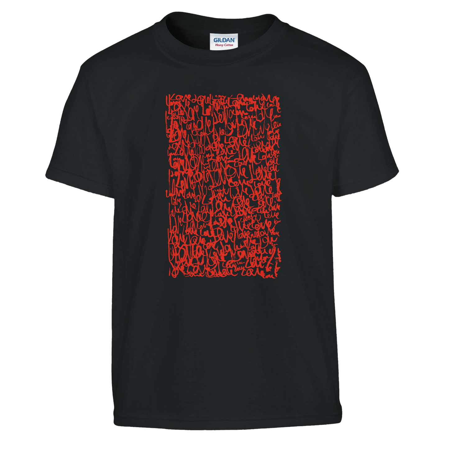 Love Letters - Classic Kids Crewneck T-shirt apparel Black / XS