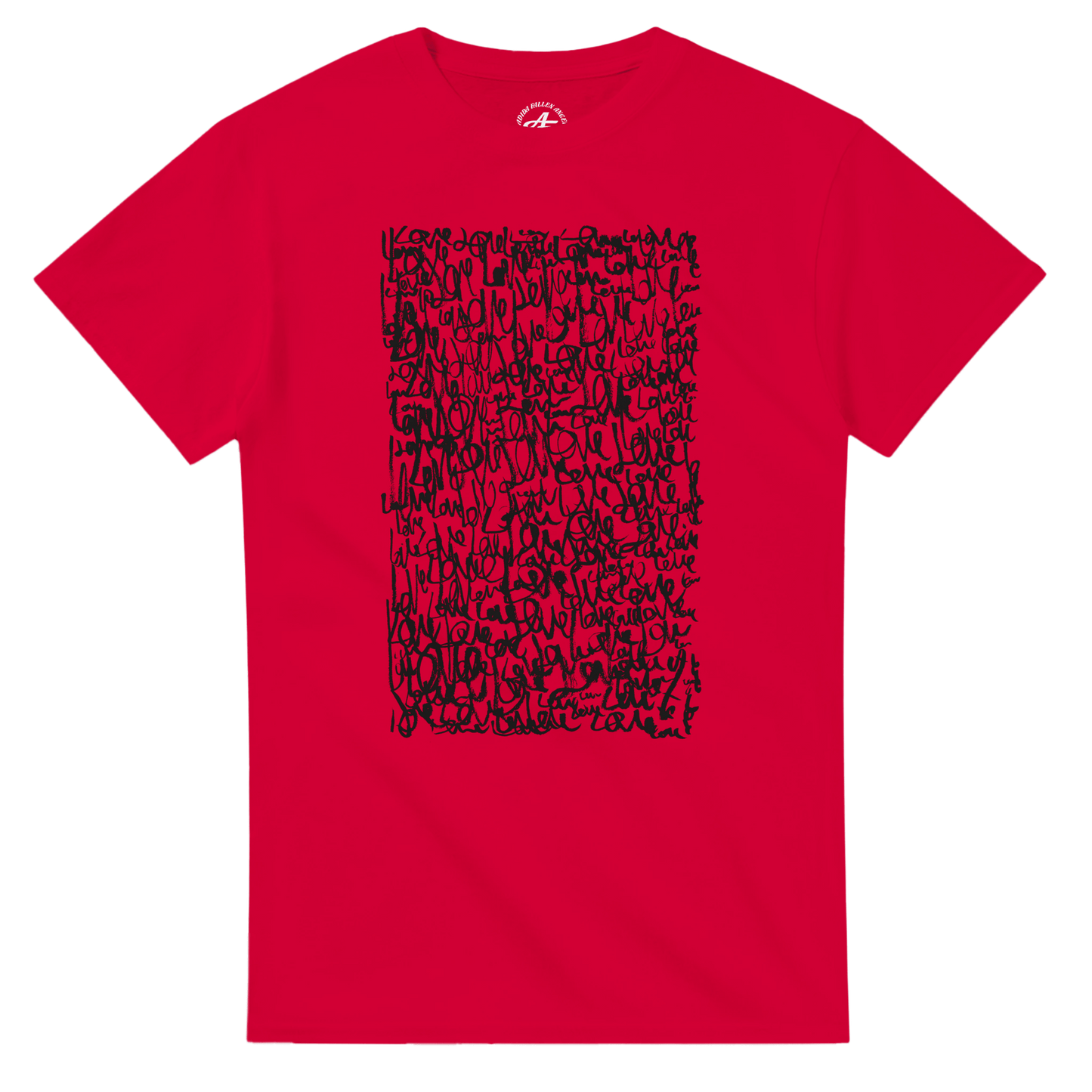 Love Letters - Heavyweight Unisex Crewneck T-shirt apparel Red / S