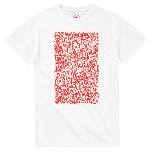 Love Letters - Heavyweight Unisex Crewneck T-shirt apparel White / S