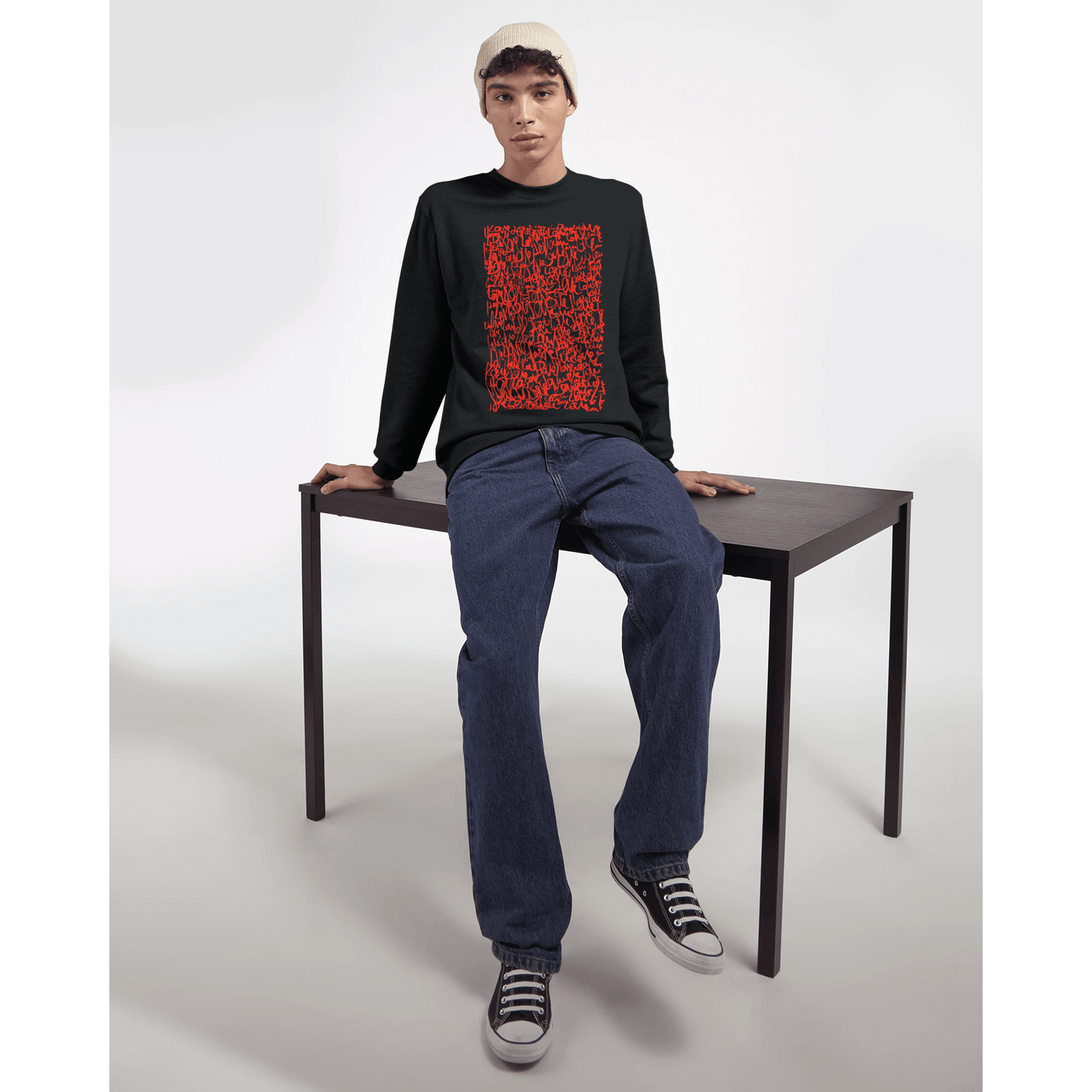 Love Letters - Premium Unisex Crewneck Sweatshirt apparel