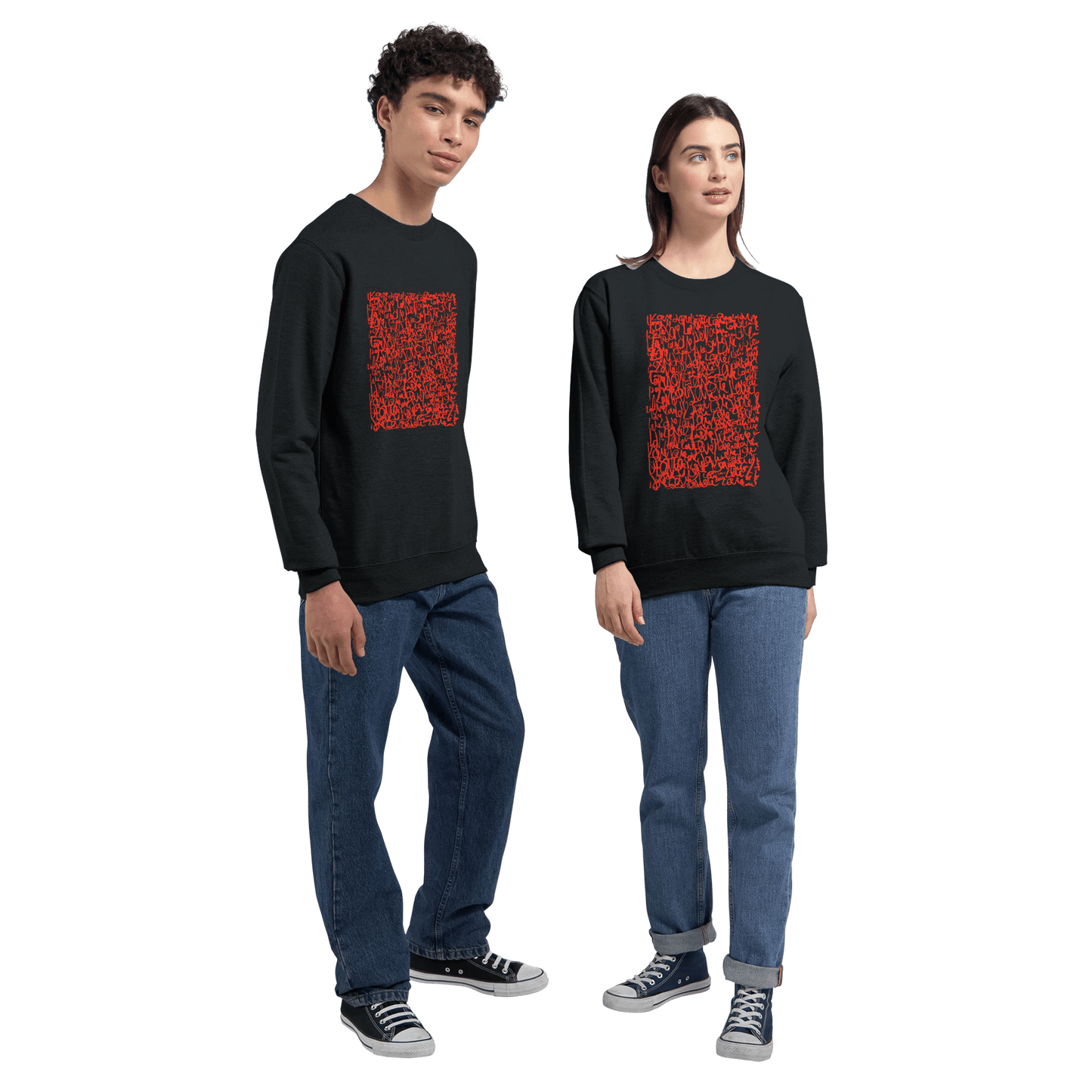 Love Letters - Premium Unisex Crewneck Sweatshirt apparel