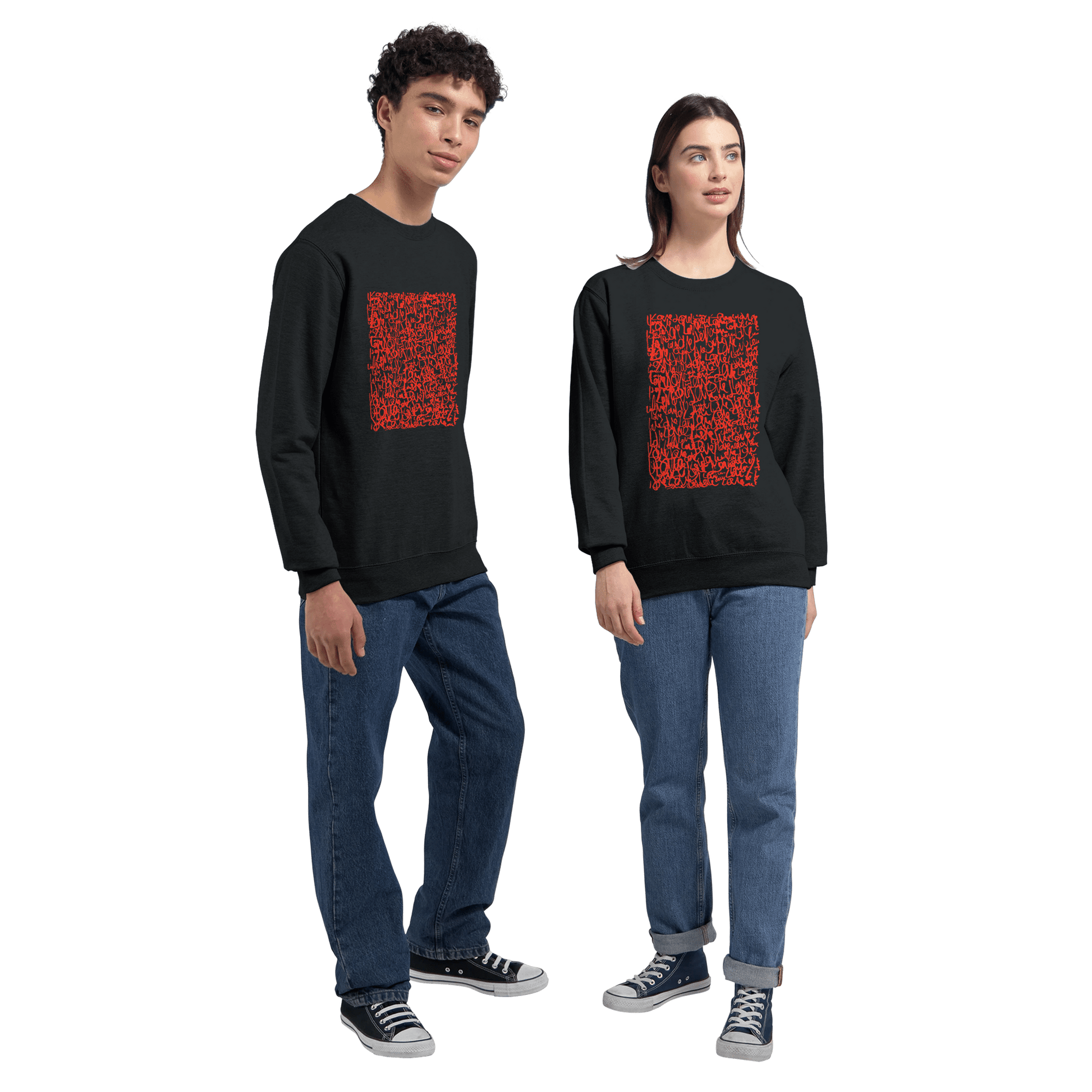 Love Letters - Premium Unisex Crewneck Sweatshirt apparel