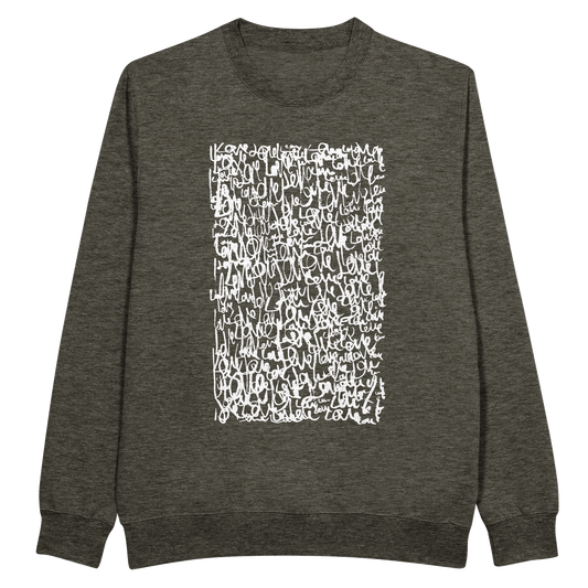 Love Letters - Premium Unisex Crewneck Sweatshirt apparel Charcoal Heather / S