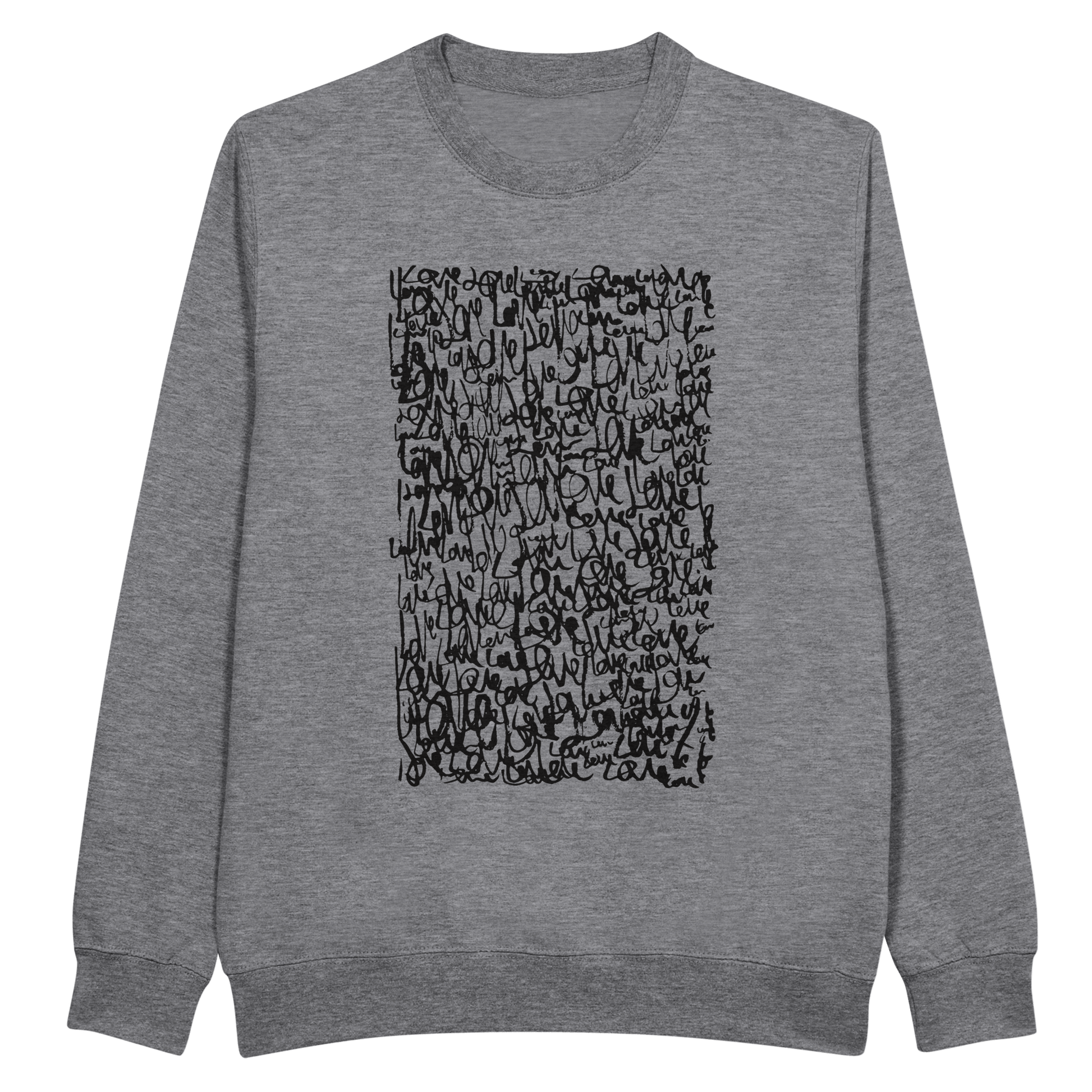 Love Letters - Premium Unisex Crewneck Sweatshirt apparel Heather Gray / S